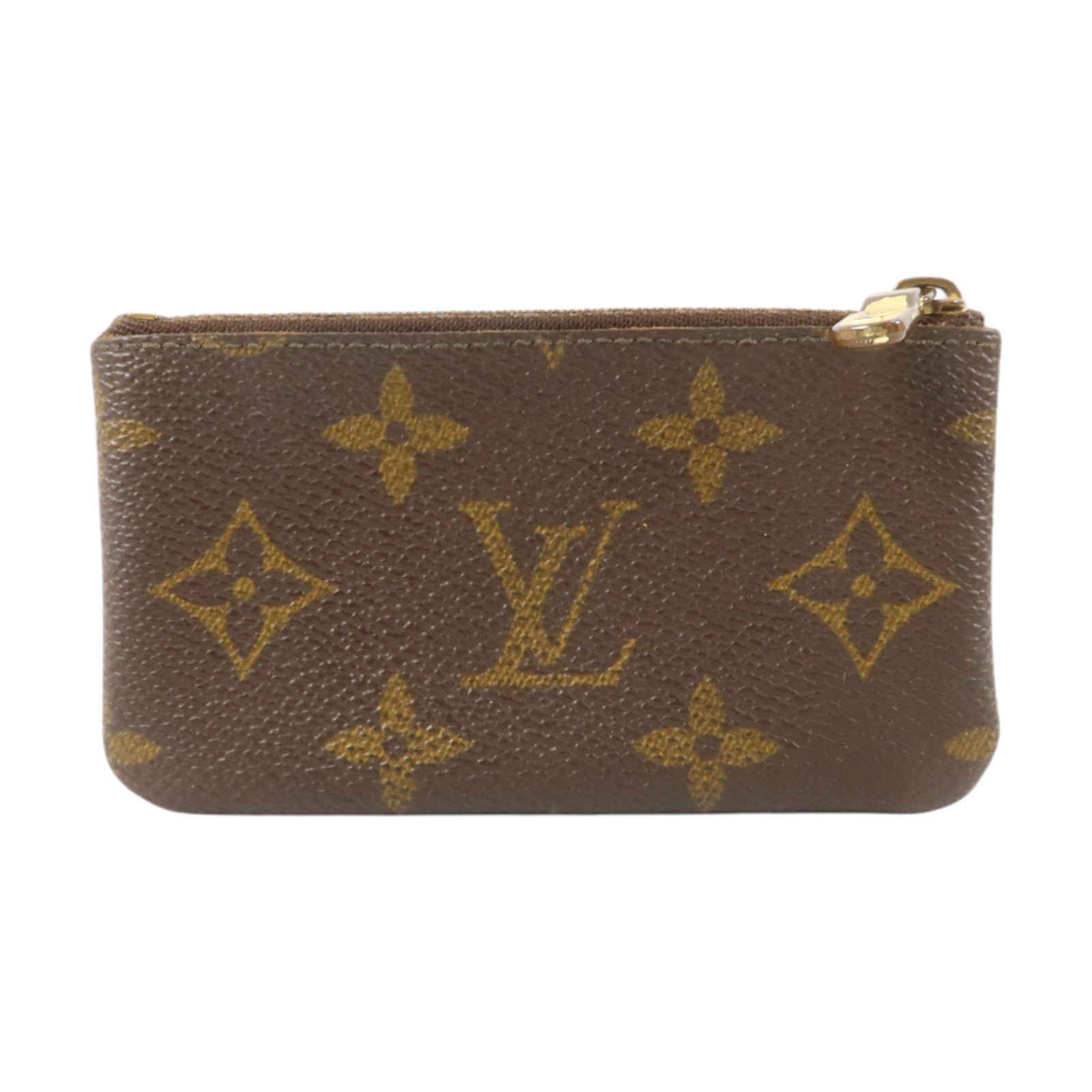 LOUIS VUITTON Monogram Key Pouch金扣鎖匙包