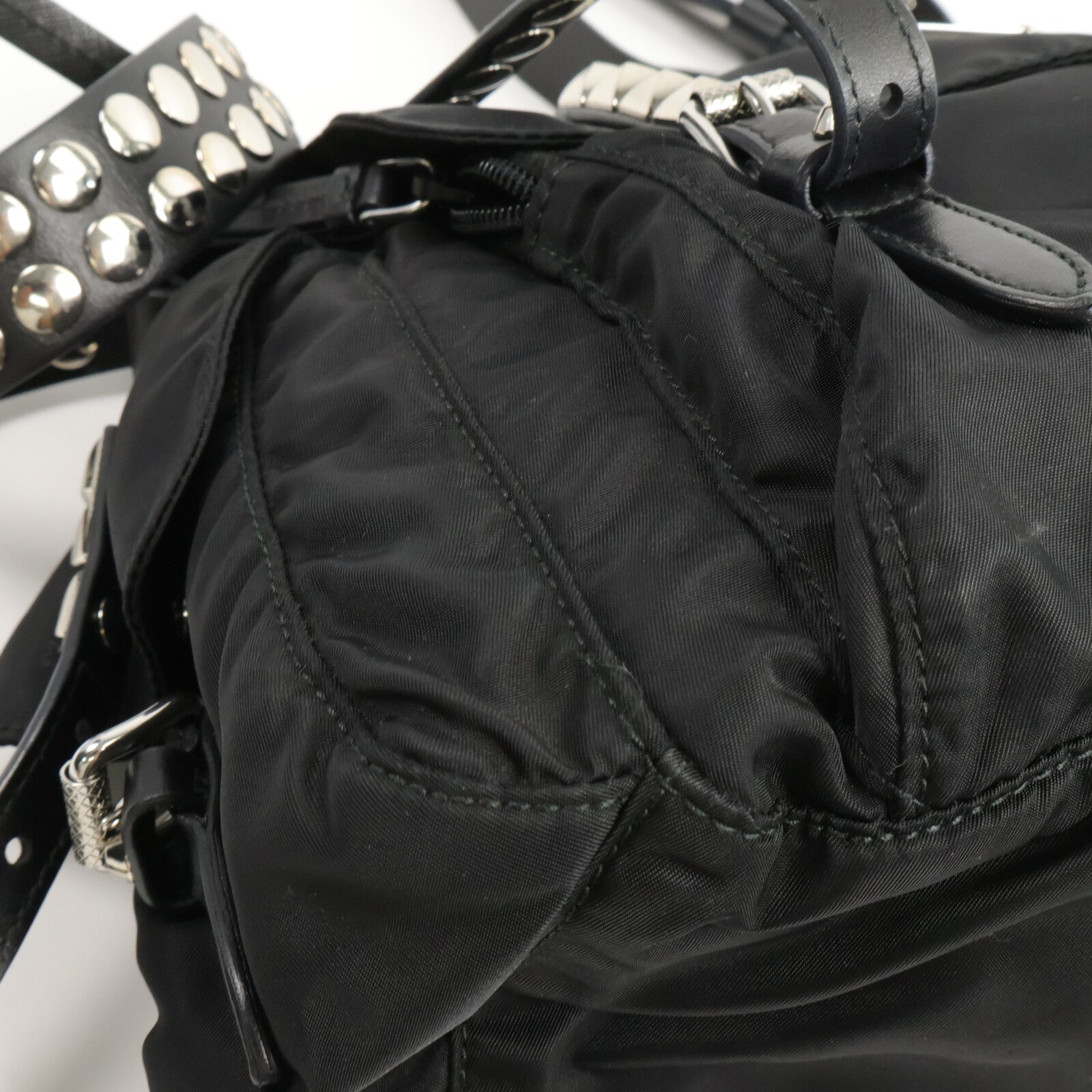 PRADA 尼龍Messenger Bag手挽肩背兩用袋