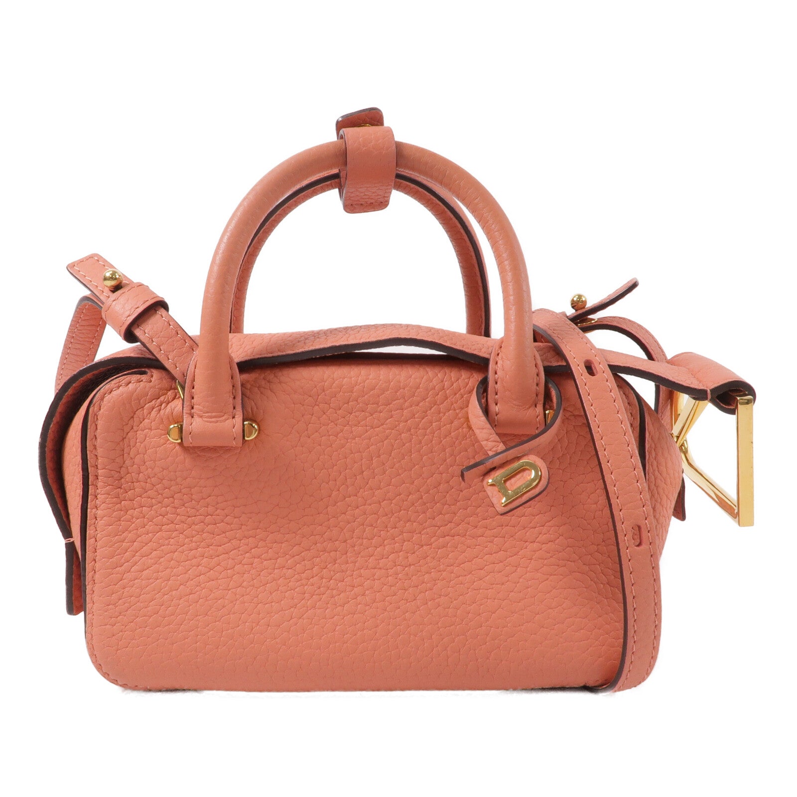 Delvaux 牛皮皮革Cool Box Nano手挽肩背兩用袋