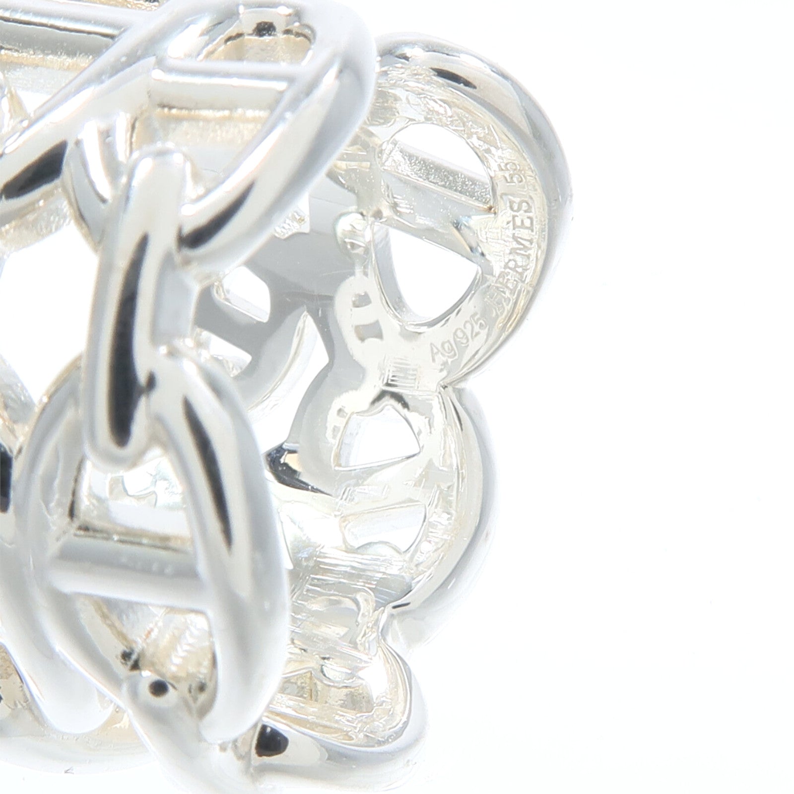 HERMES 925純銀Chaine d'Ancre Enchainee戒指