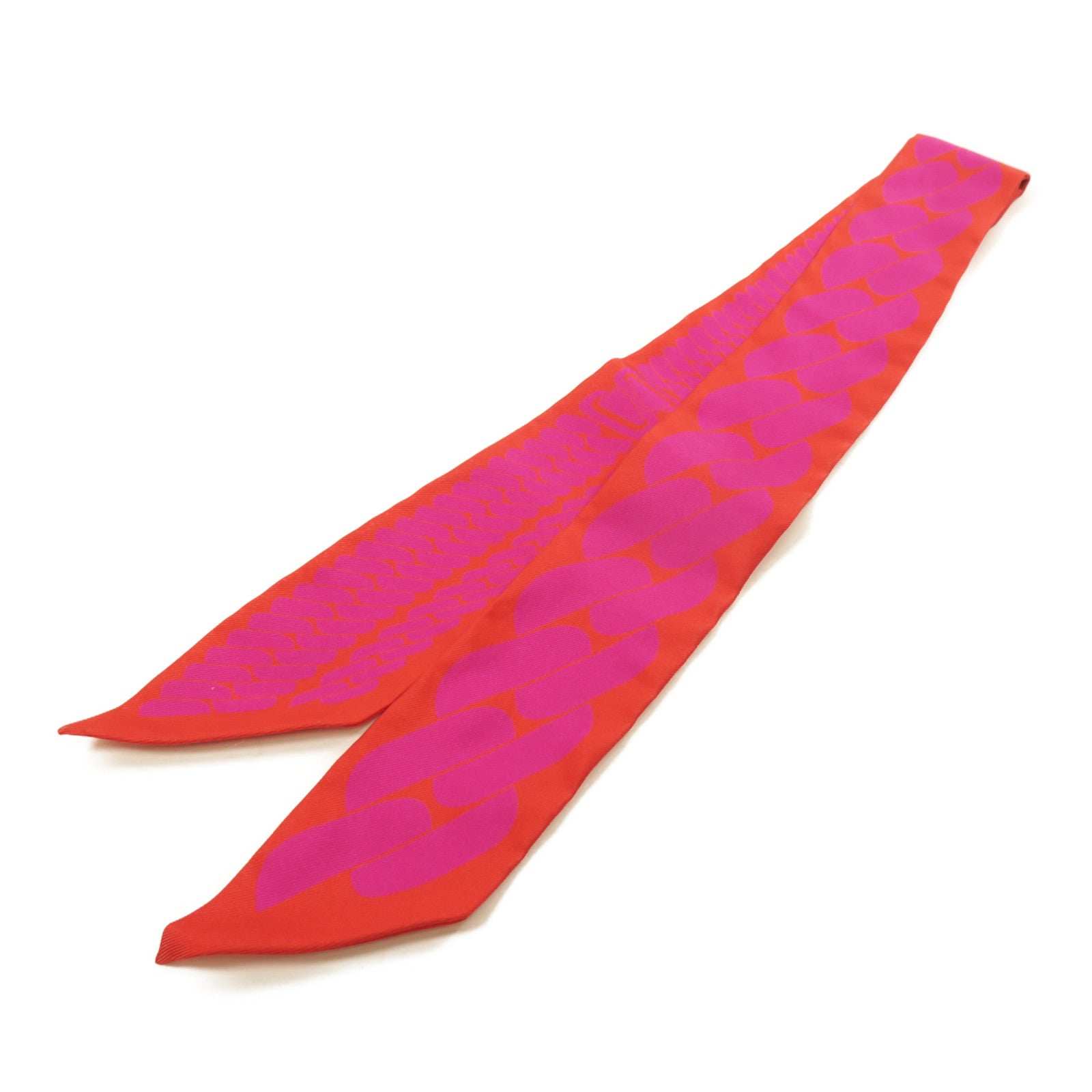 HERMES 絲質Twilly絲巾