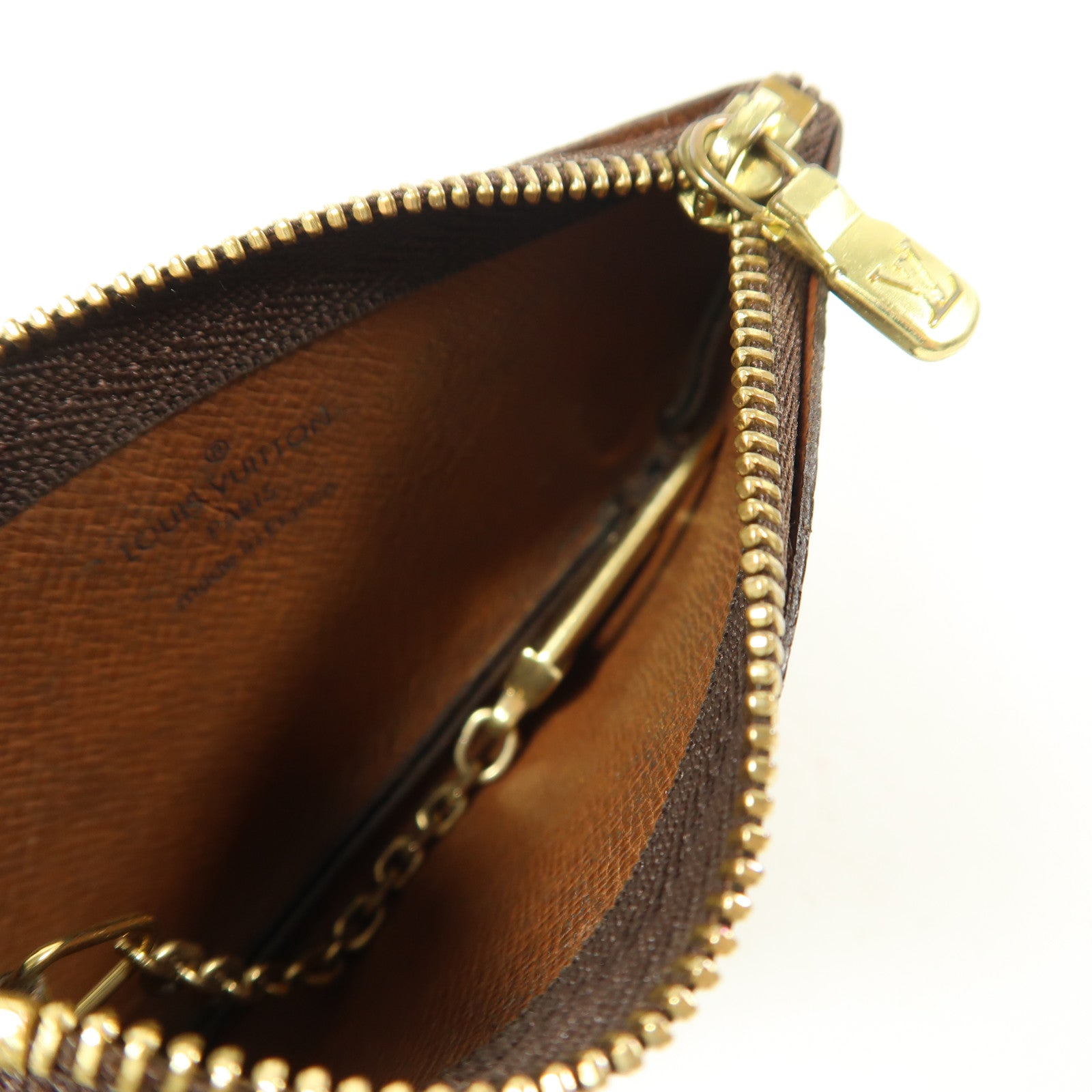 LOUIS VUITTON Monogram Key Pouch金扣鎖匙包