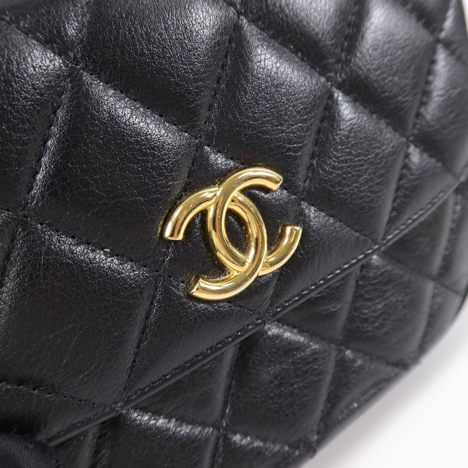 CHANEL 牛皮皮革Chain Shoulder鏈帶肩背袋
