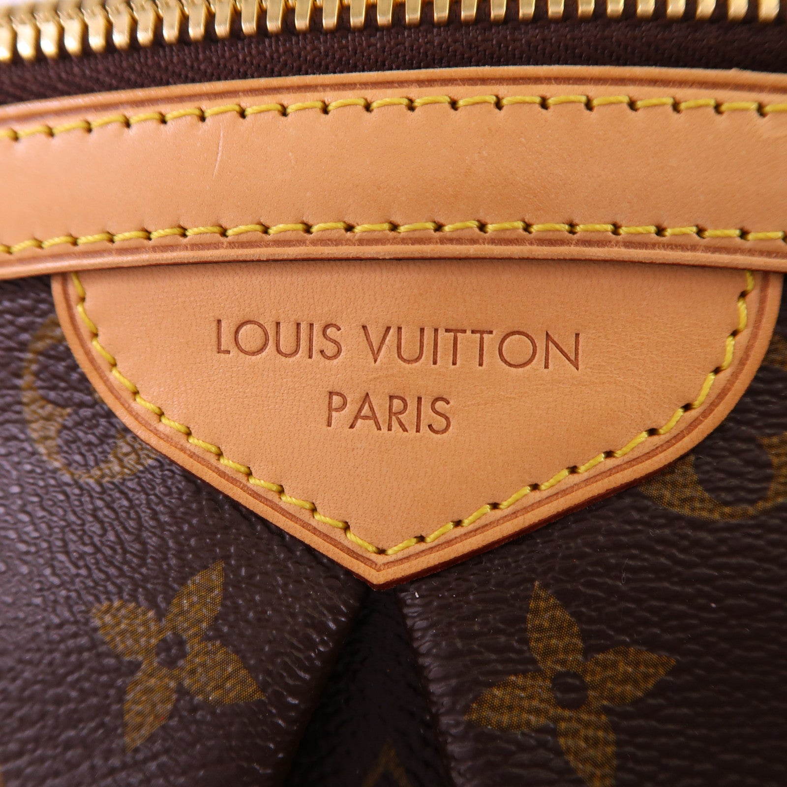 LOUIS VUITTON Monogram Tivoli GM金扣肩背袋