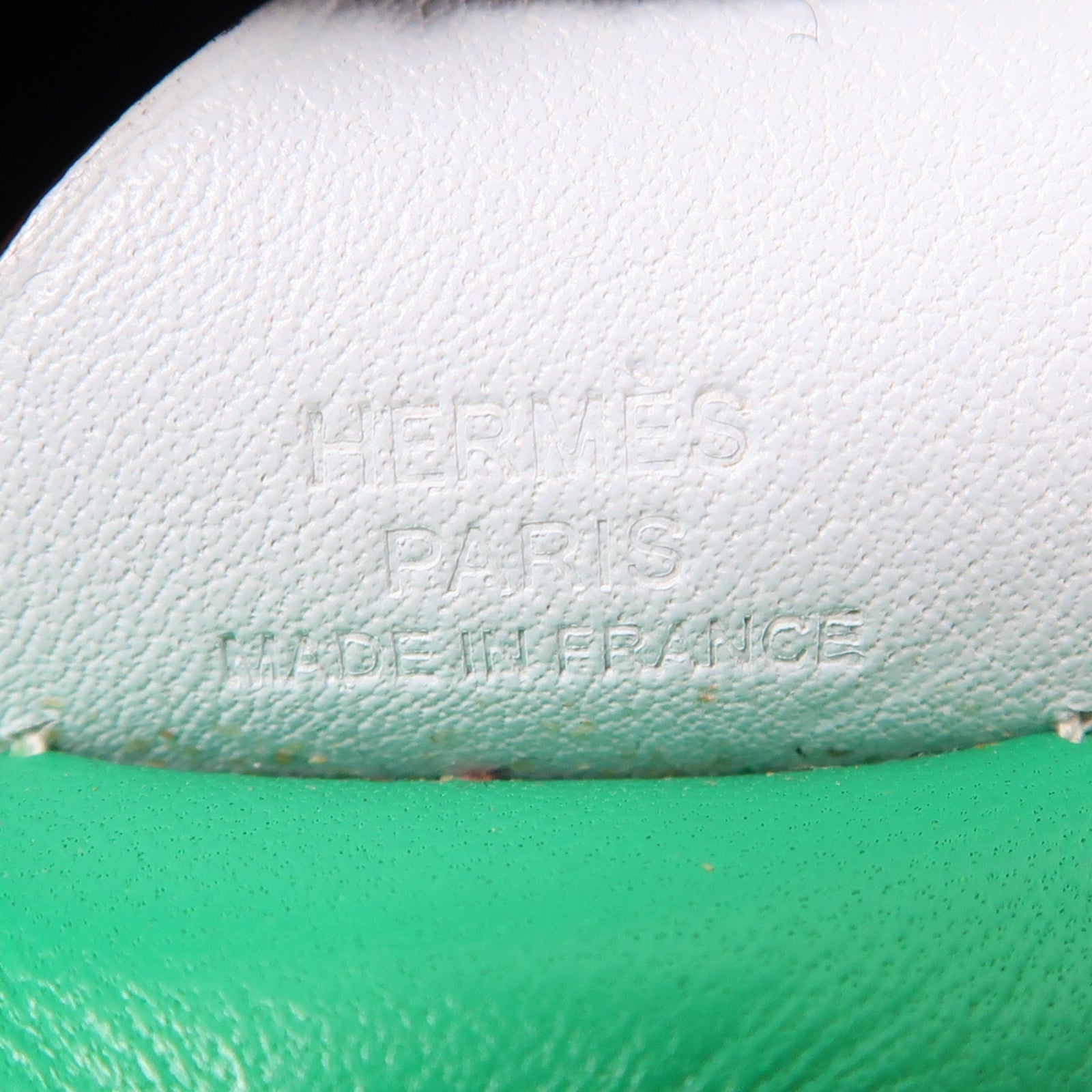 HERMES Rodeo Pegase PM Charm Swift Leather Green/Light Blue/Brown