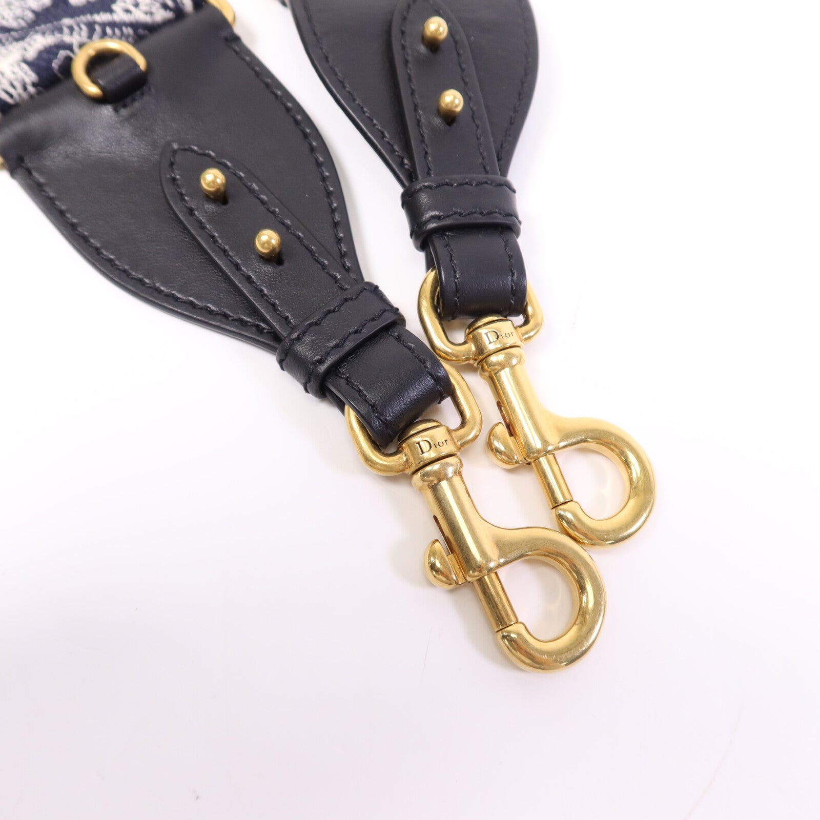 Dior 帆布Shoulder Strap金扣肩帶