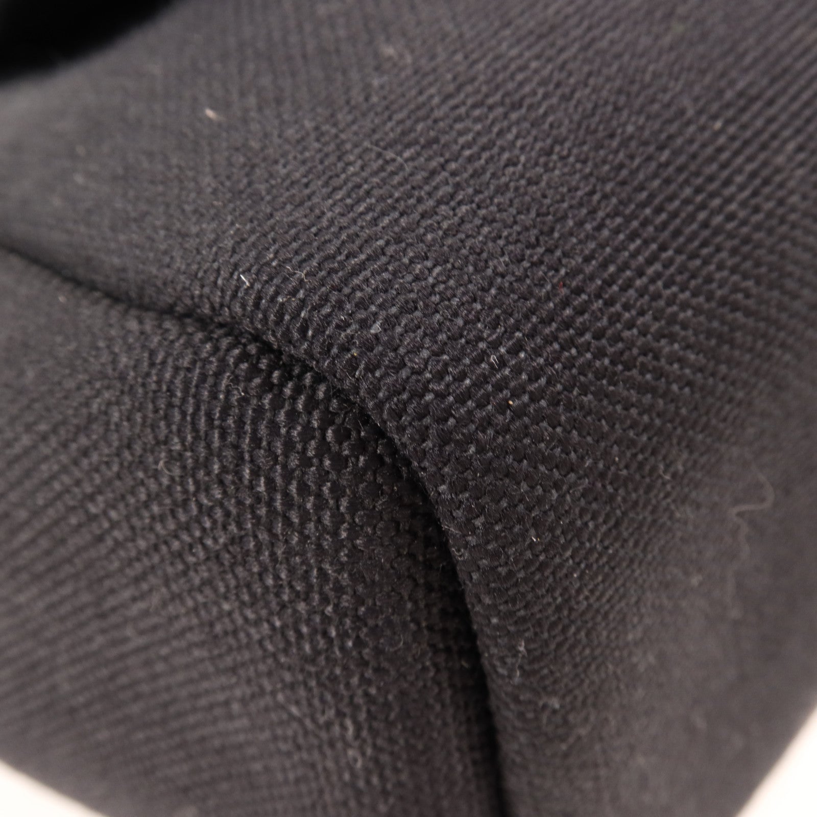 HERMES 帆布/皮革Herbag PM金扣手挽肩背兩用袋Noir