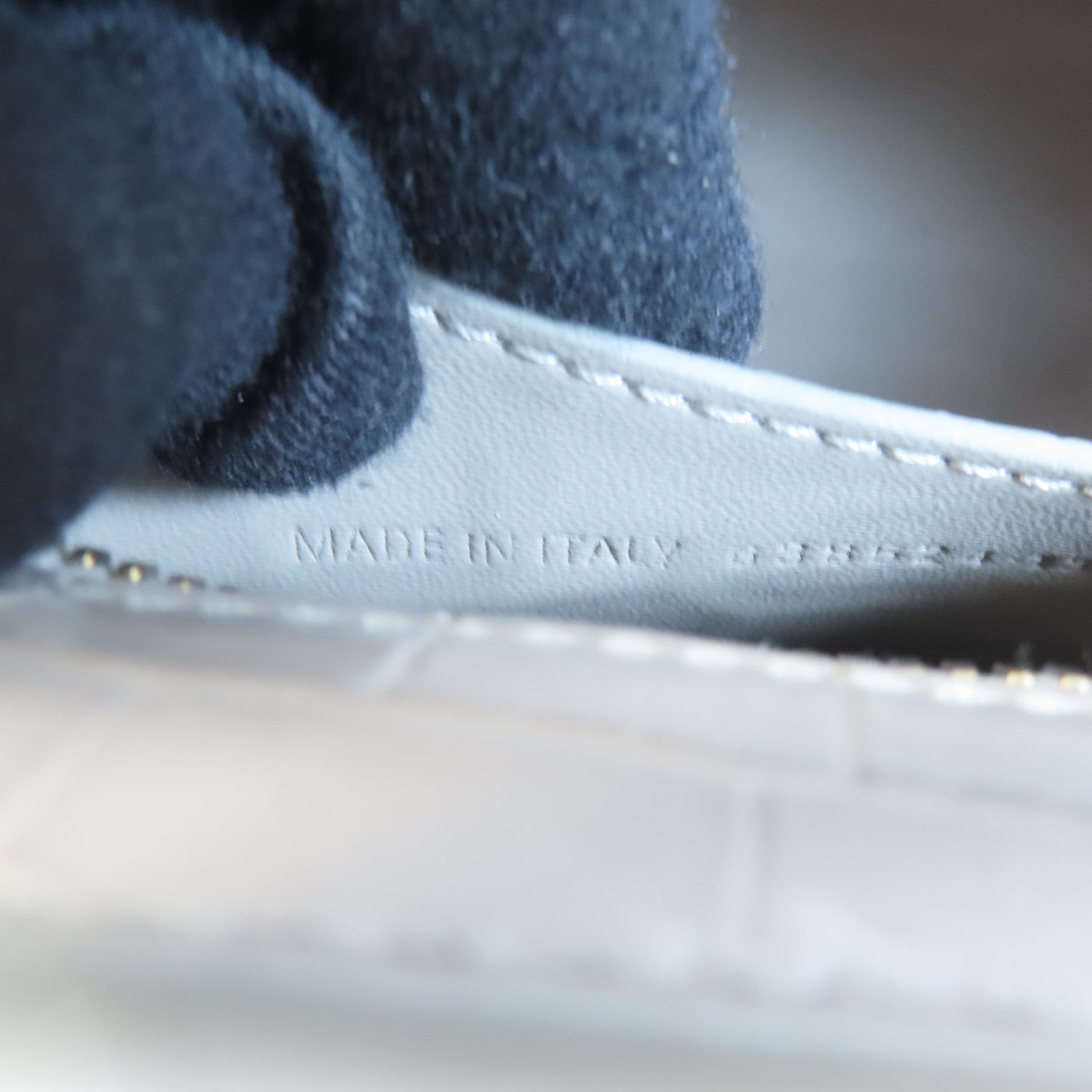 BALENCIAGA 牛皮皮革Neo Classic Mini金扣手挽肩背兩用袋灰色