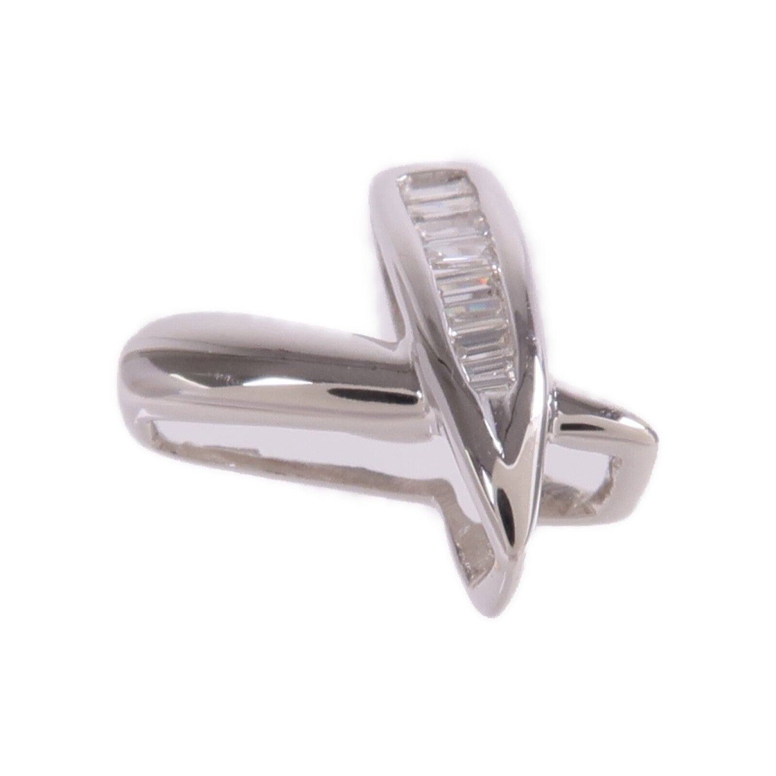 JEWELRY 【激減優惠】18K白金Diamond Pendant Top鑽石吊墜