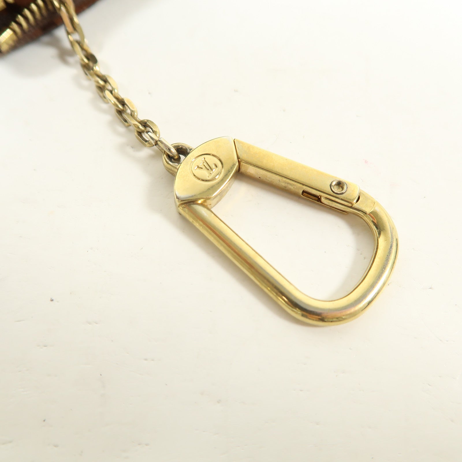 LOUIS VUITTON Monogram Key Pouch金扣鎖匙包