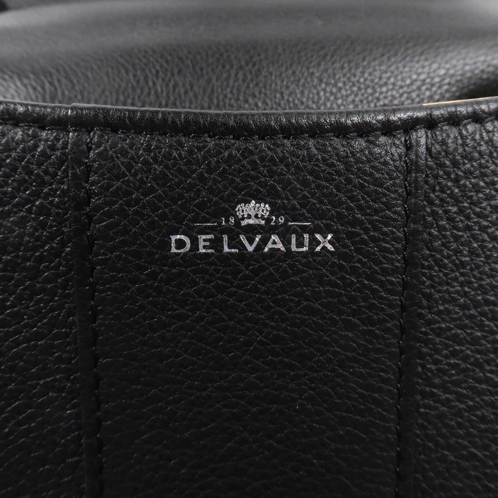 Delvaux 牛皮皮革Brillant Mini手挽肩背兩用袋