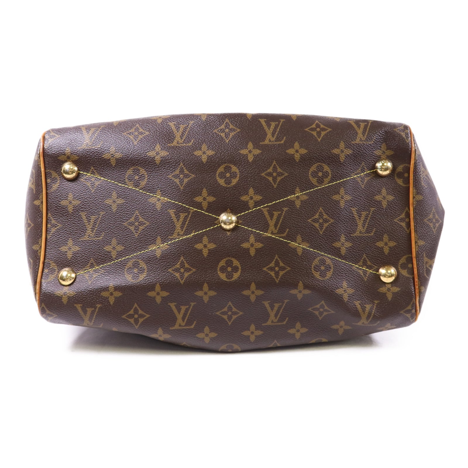 LOUIS VUITTON 【激減優惠】Monogram Tivoli GM金扣肩背袋