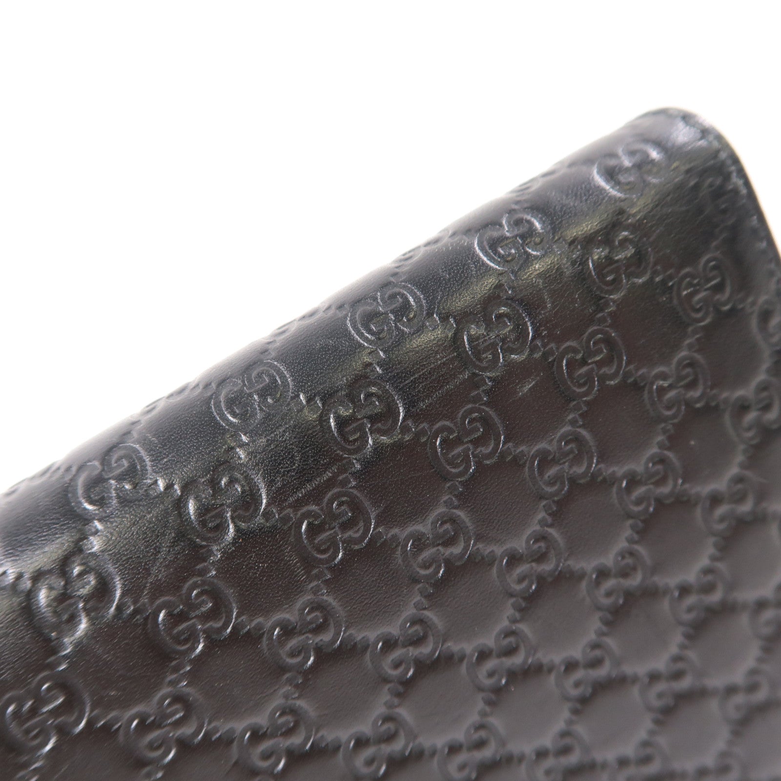 GUCCI 牛皮皮革Long Wallet長錢包黑色