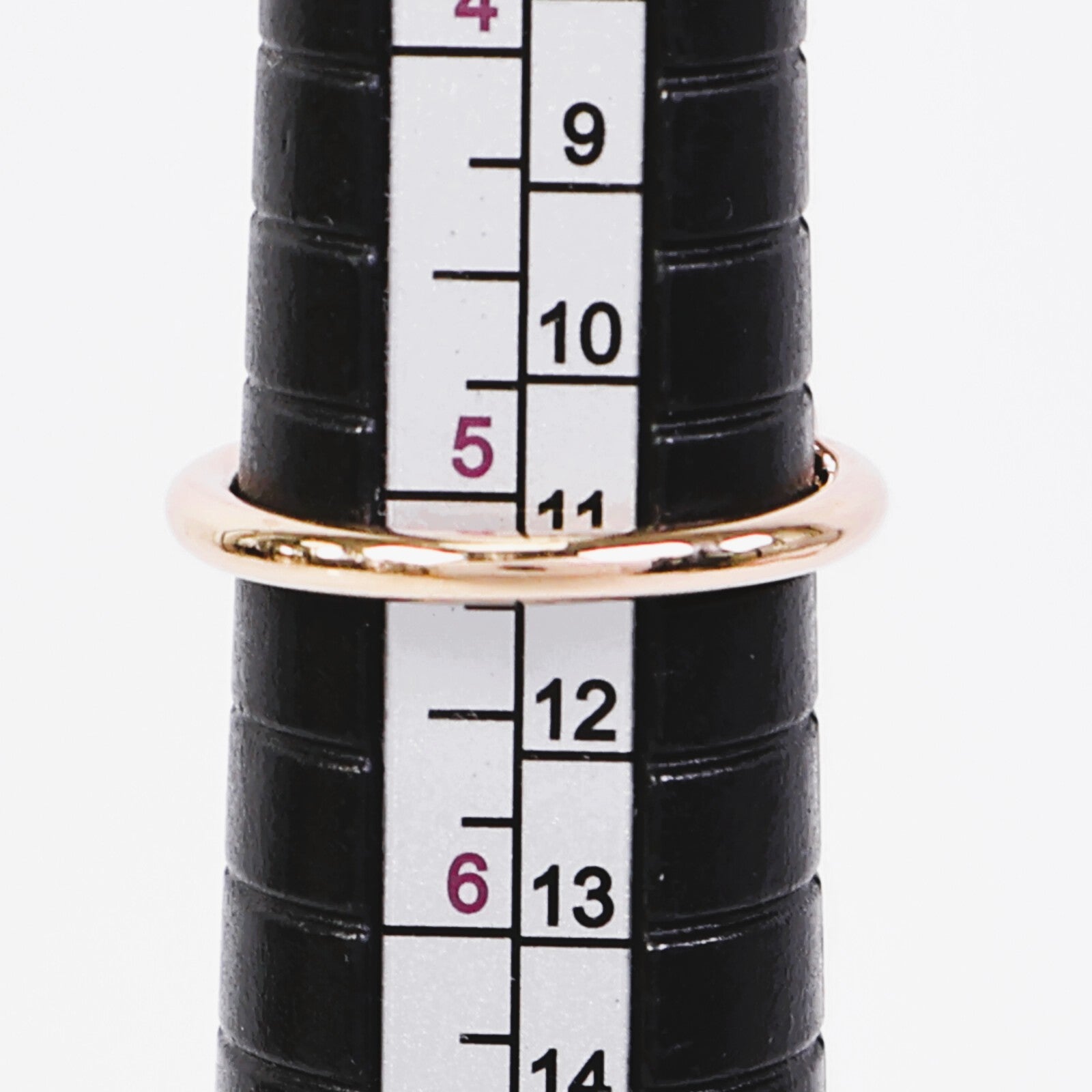 HERMES 18K玫瑰金Echappee Ring鑽石戒指
