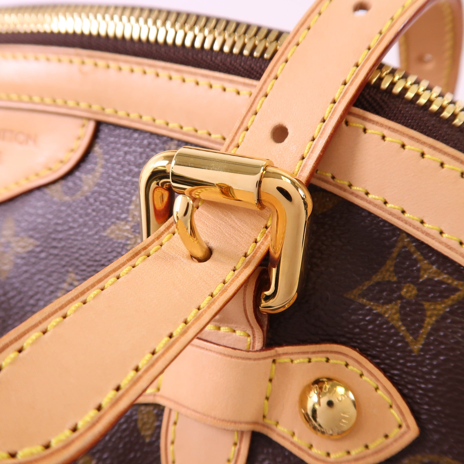 LOUIS VUITTON Monogram Tivoli GM金扣肩背袋