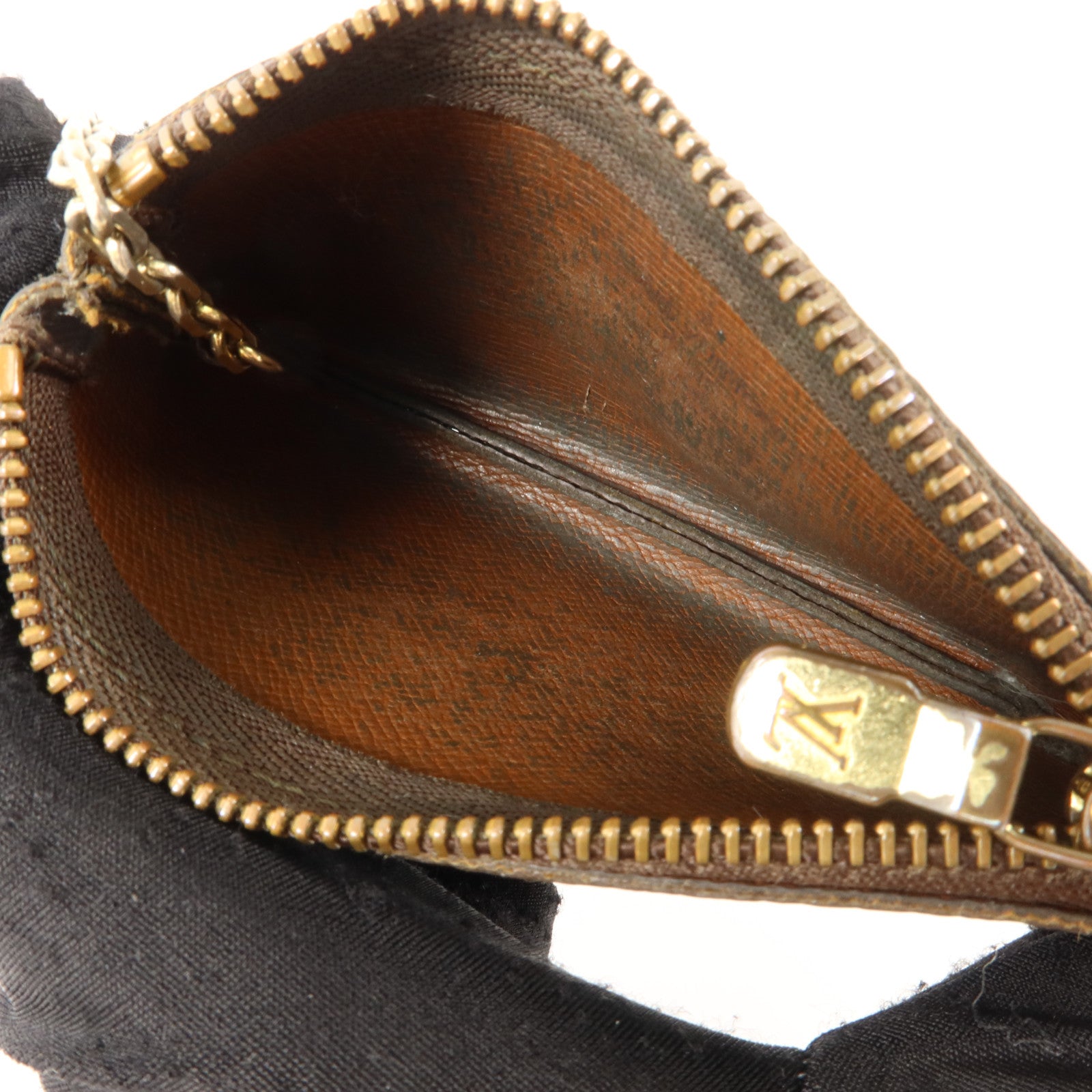 LOUIS VUITTON Monogram Key Pouch金扣鎖匙包