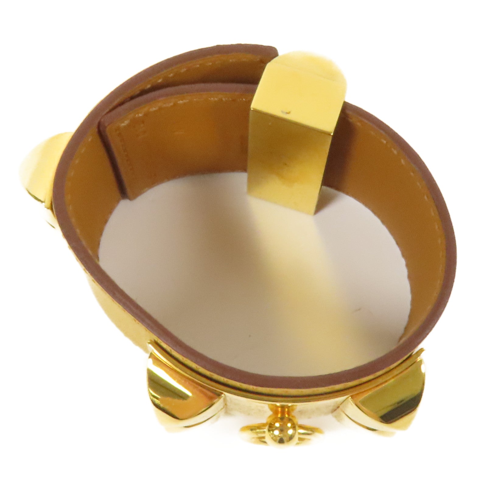HERMES Swift皮革CDC Bracelet手鐲Hermes#S