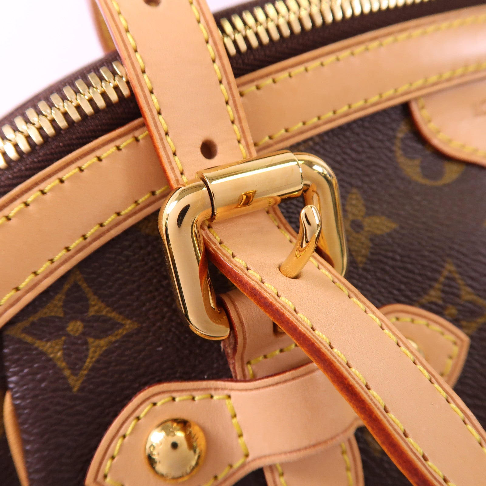LOUIS VUITTON Monogram Tivoli GM金扣肩背袋
