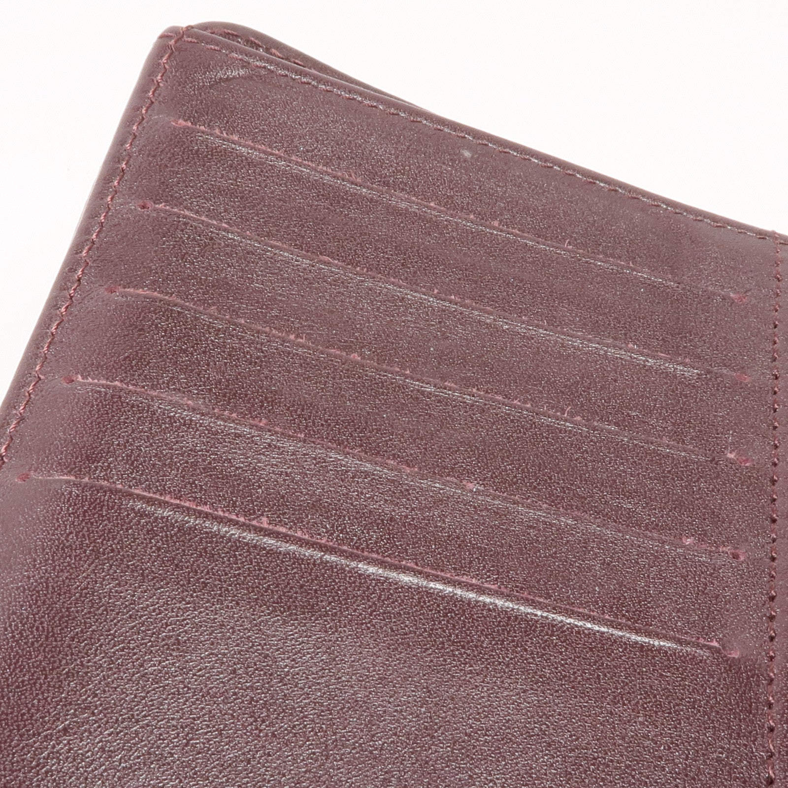 CHANEL 牛皮皮革Wallet銀扣錢包