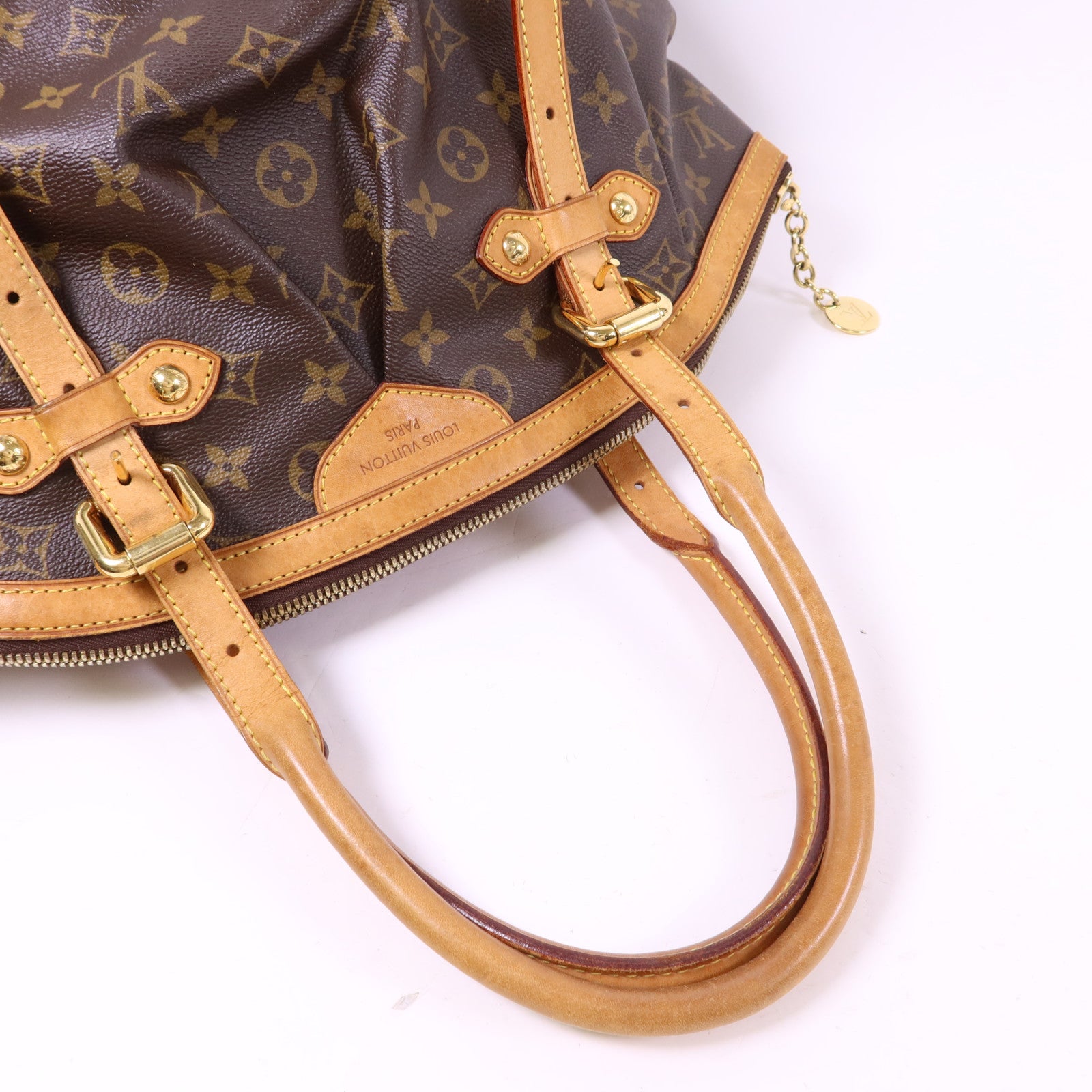 LOUIS VUITTON 【激減優惠】Monogram Tivoli GM金扣肩背袋