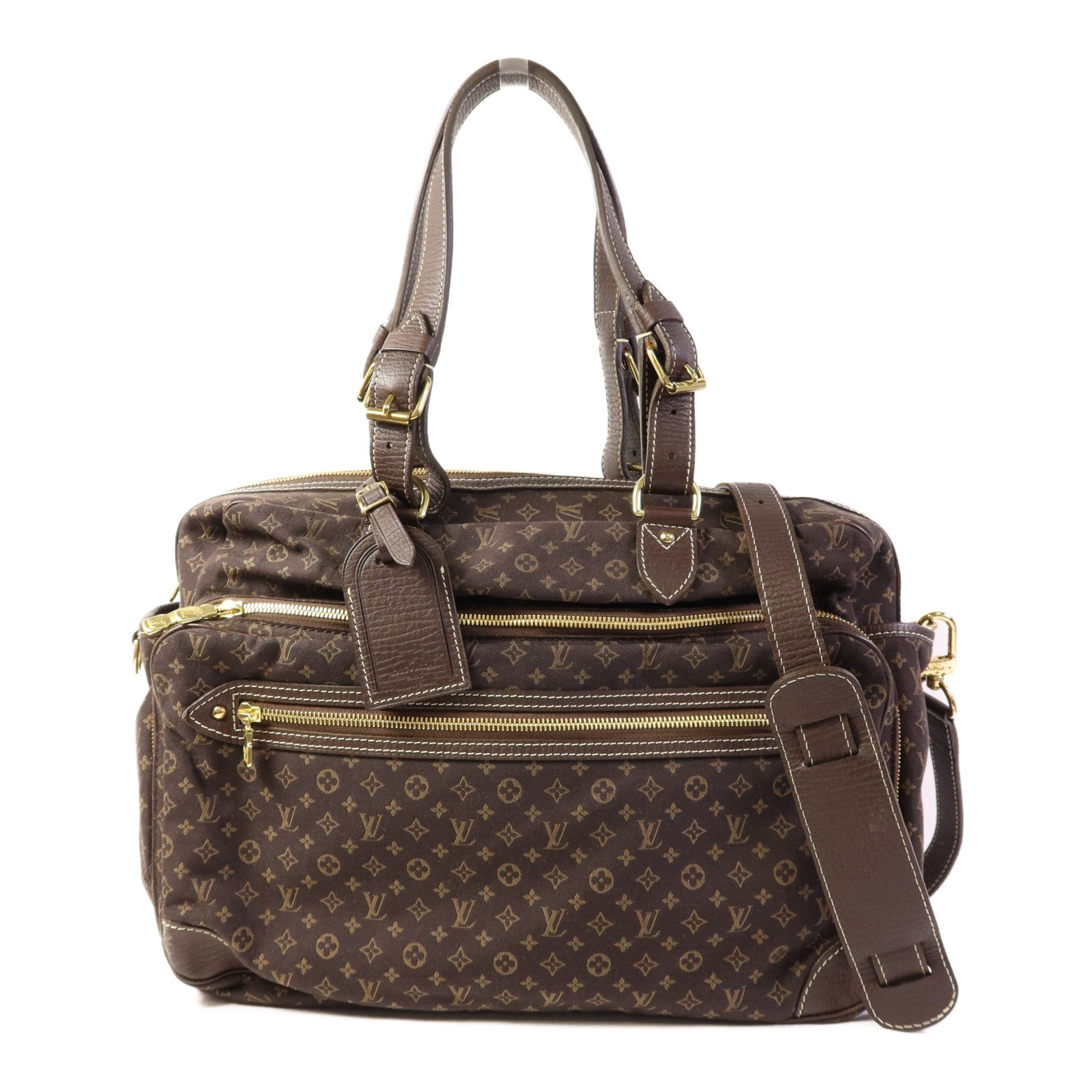LOUIS VUITTON Monogram Idylle Mini Sac Langer金扣手挽肩背兩用袋