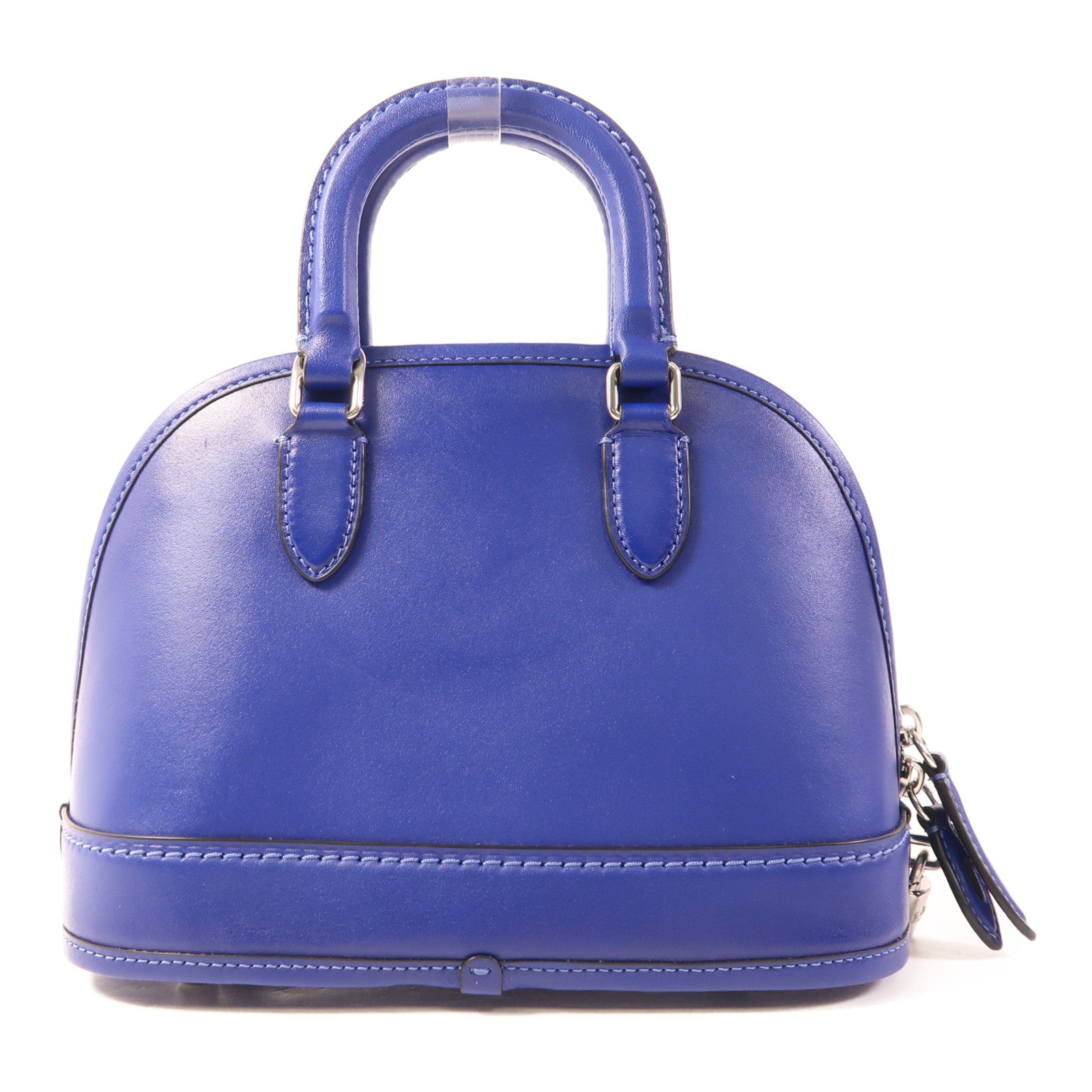 COACH 牛皮皮革Revel Bag 24銀扣手挽肩背兩用袋