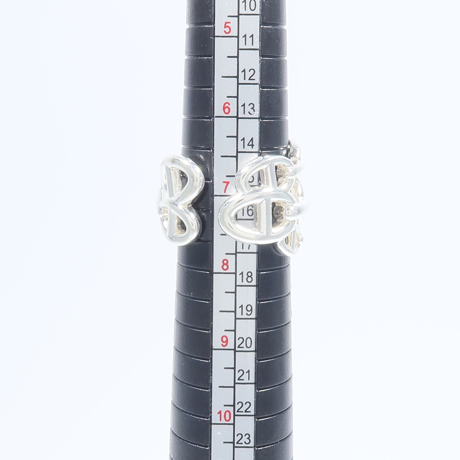 HERMES 925純銀Chaine d'Ancre Enchainee戒指