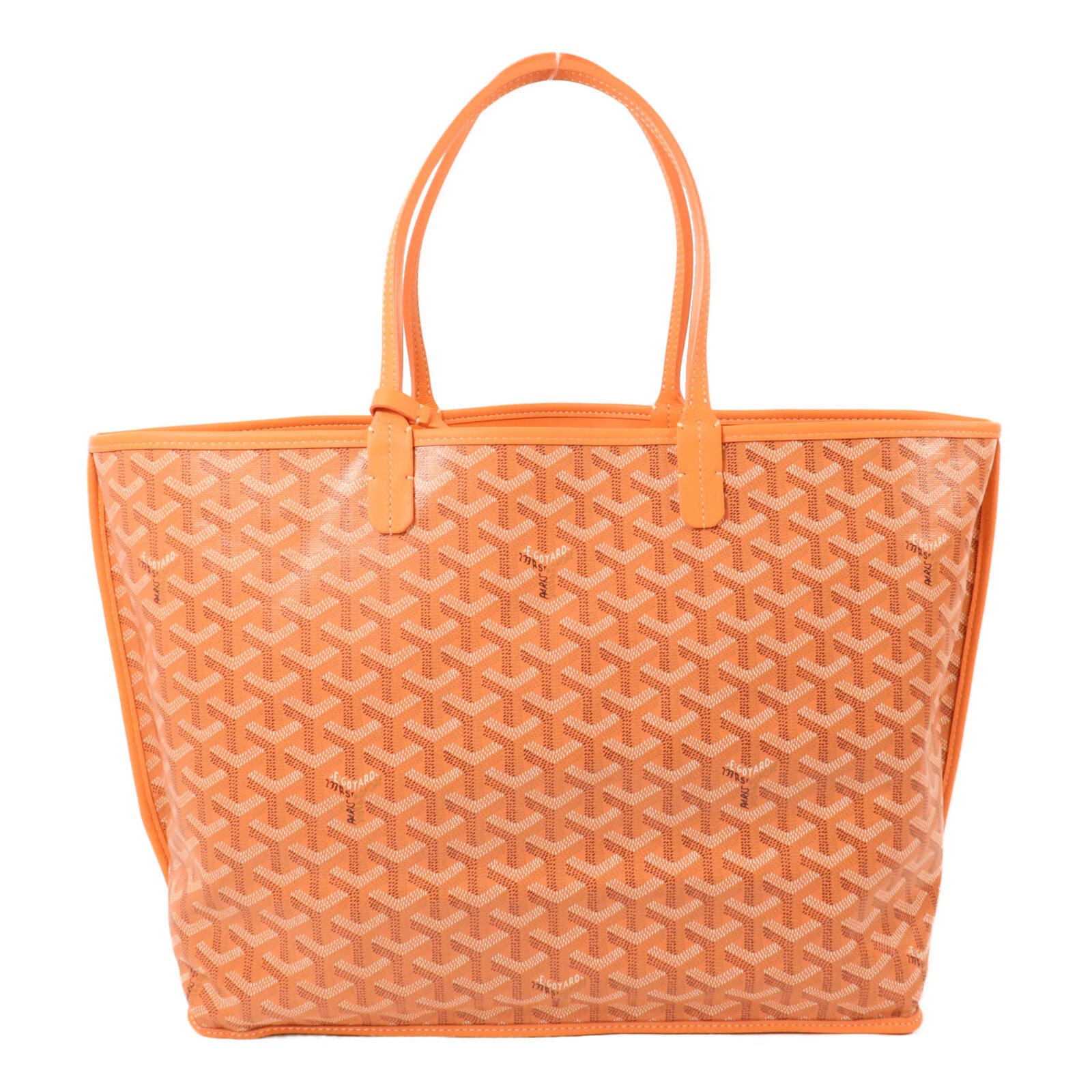 GOYARD 塗層帆布/牛皮皮革Anjou PM手挽袋