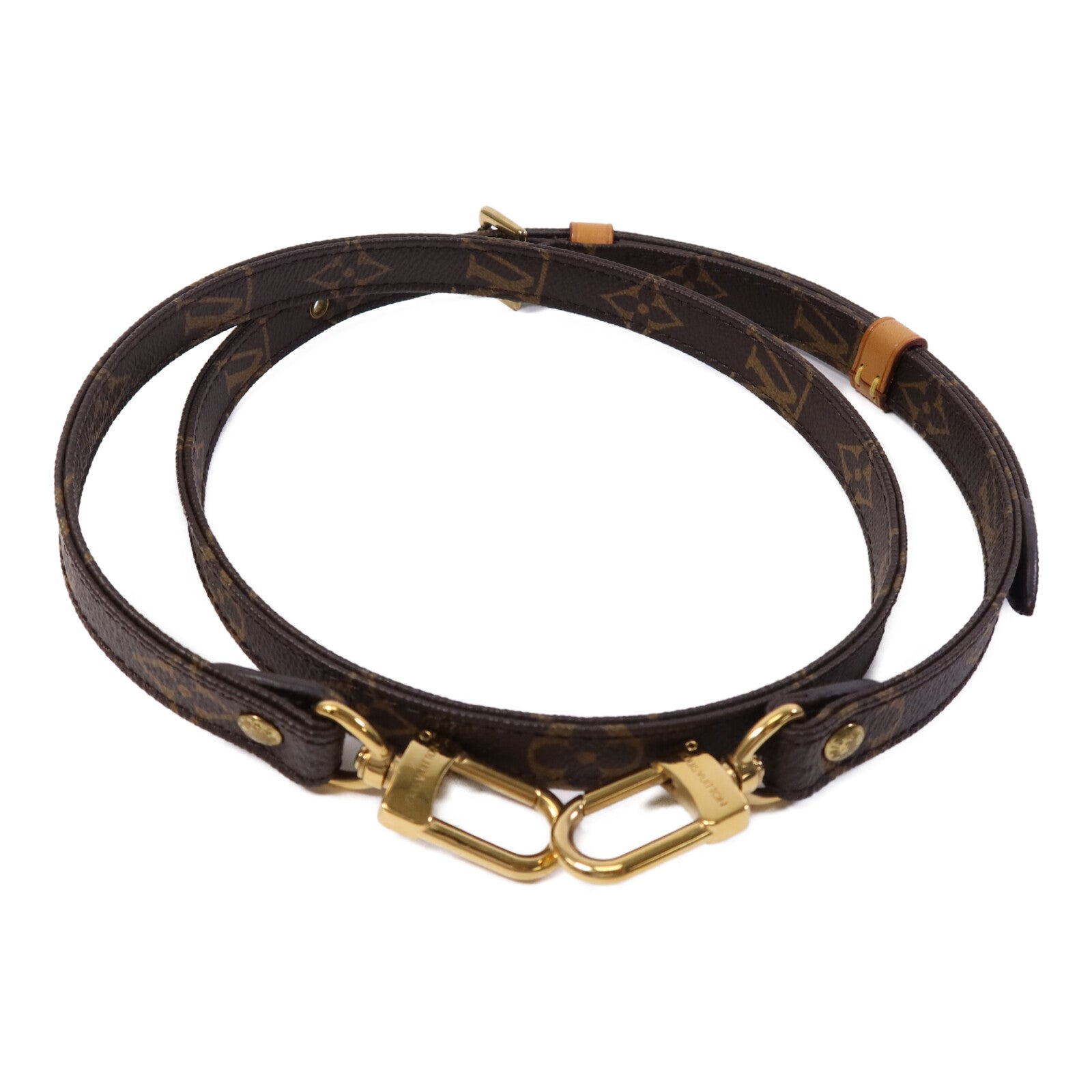 LOUIS VUITTON Monogram Shoulder Strap金扣肩帶