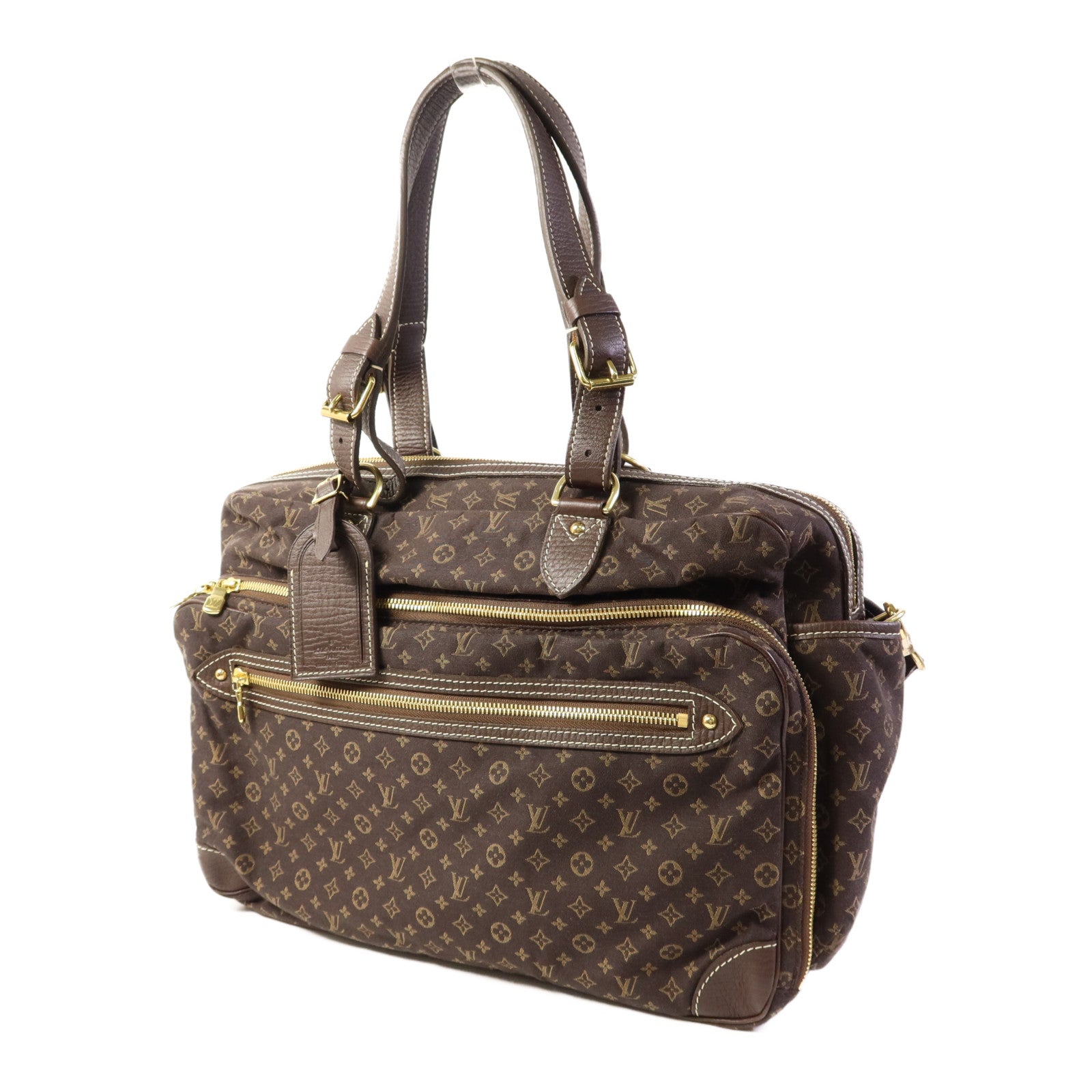 LOUIS VUITTON Monogram Idylle Mini Sac Langer金扣手挽肩背兩用袋