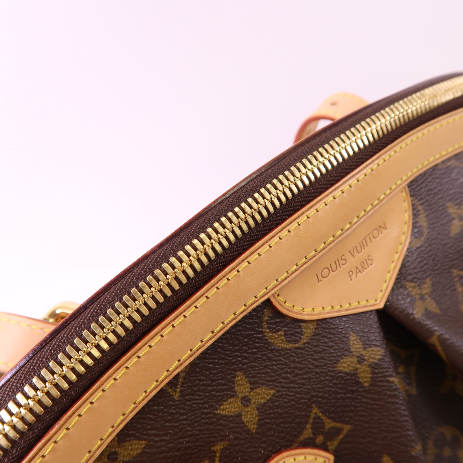 LOUIS VUITTON Monogram Tivoli GM金扣肩背袋