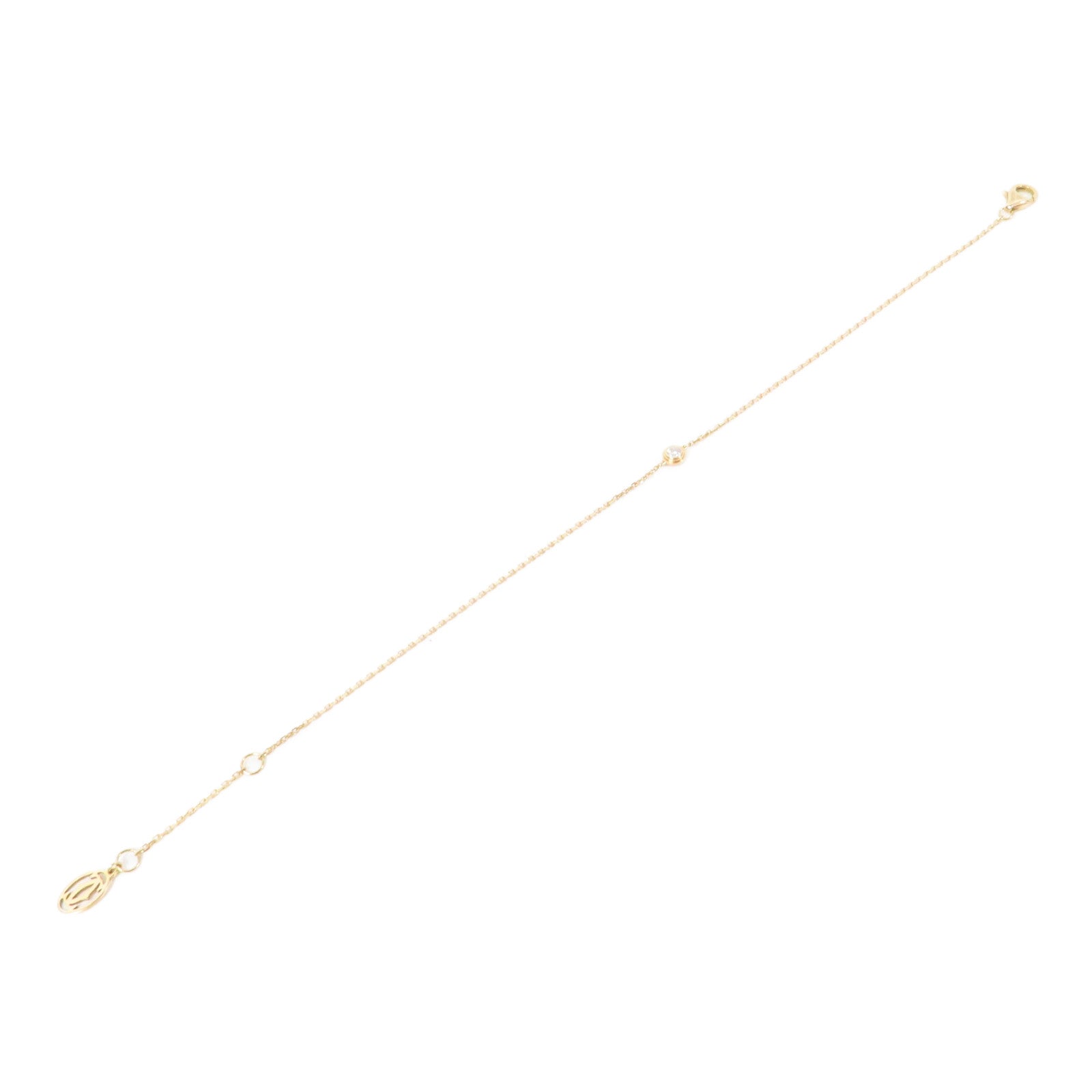 CARTIER 18K玫瑰金D'amour Bracelet 0.04ct鑚石手鏈