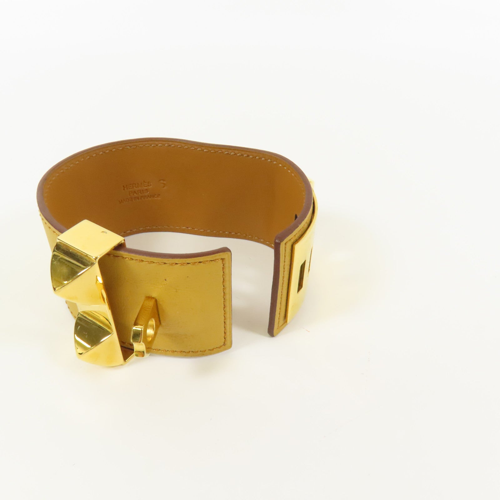 HERMES Swift皮革CDC Bracelet手鐲Hermes#S