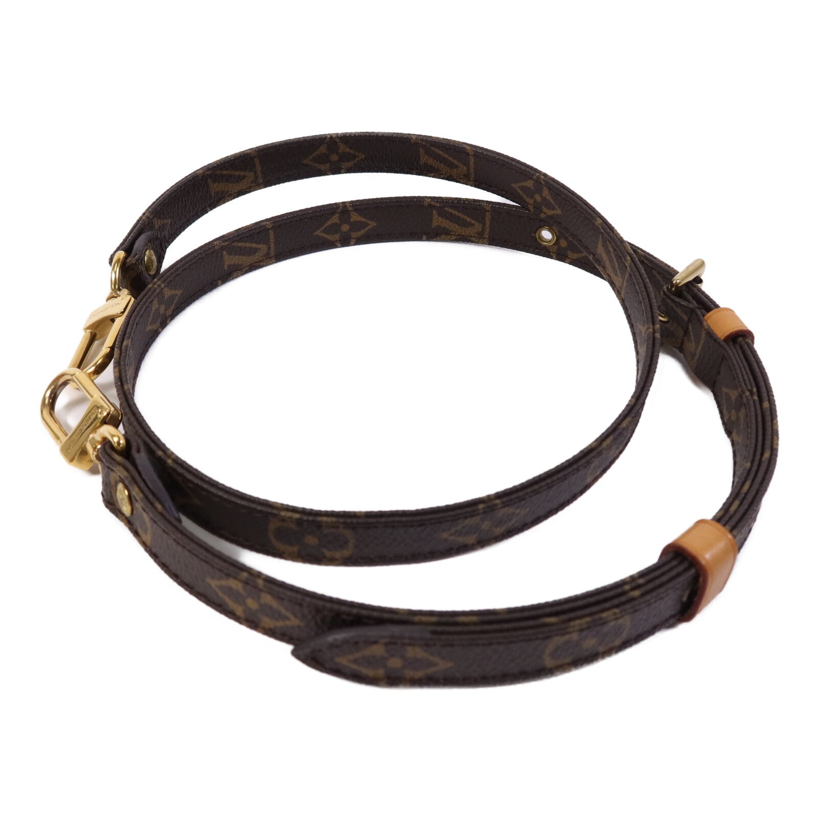 LOUIS VUITTON Monogram Shoulder Strap金扣肩帶