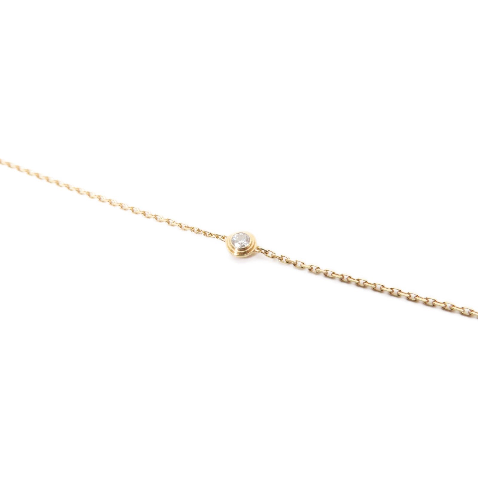 CARTIER 18K玫瑰金D'amour Bracelet 0.04ct鑚石手鏈
