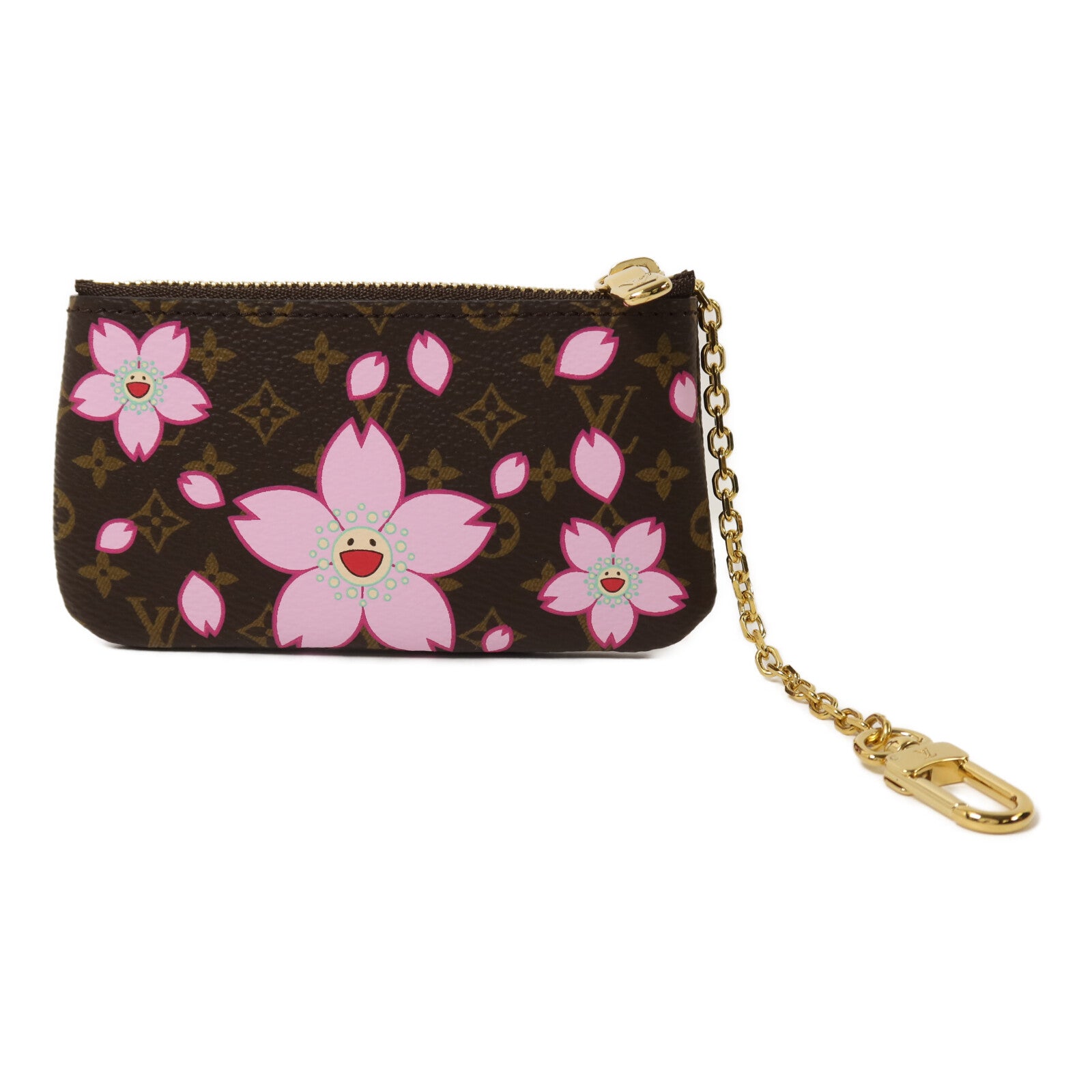 LOUIS VUITTON Monogram Takashi Murakami Nano Bucket金扣肩背袋