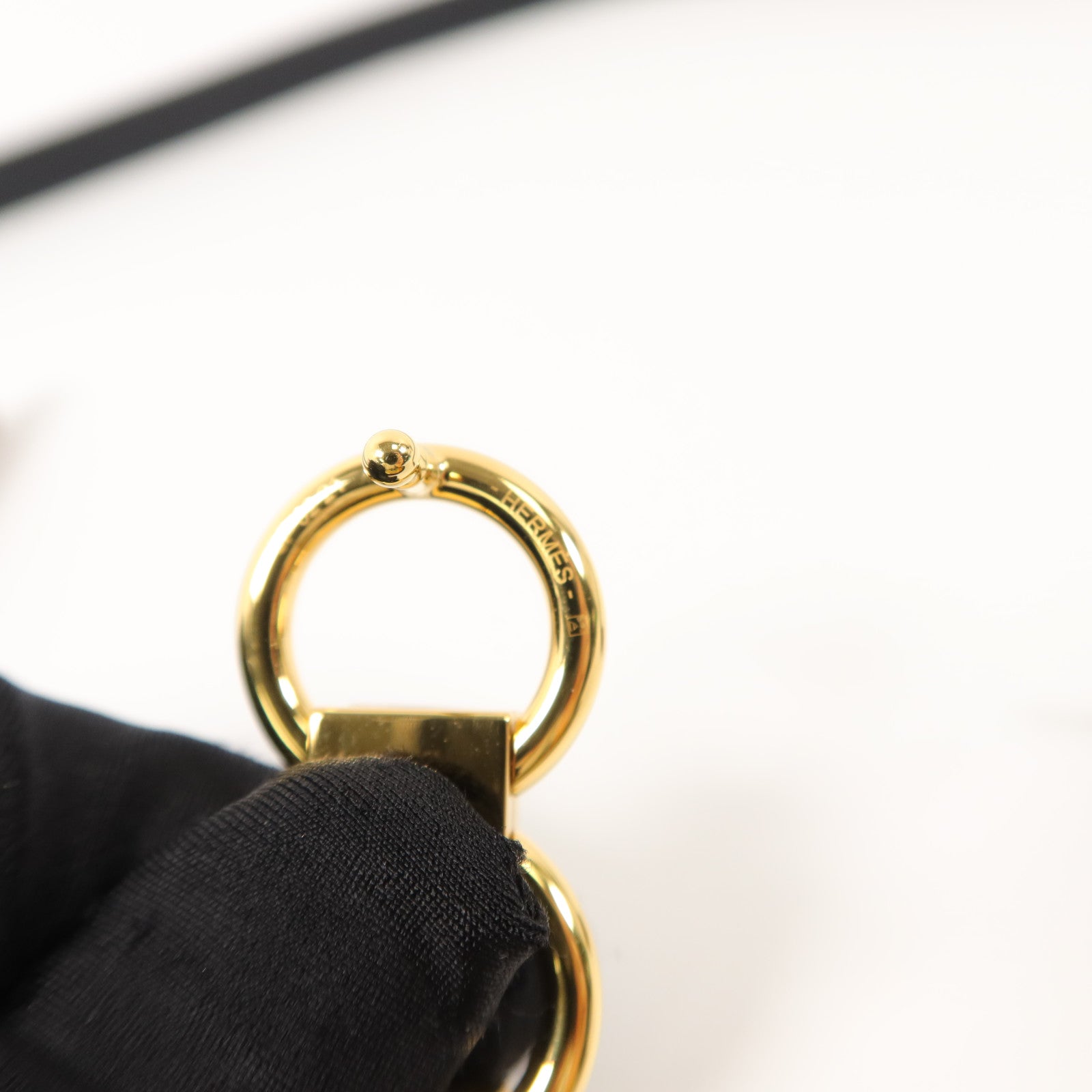HERMES 【激減優惠】Epsom皮革Belt皮帶Gold