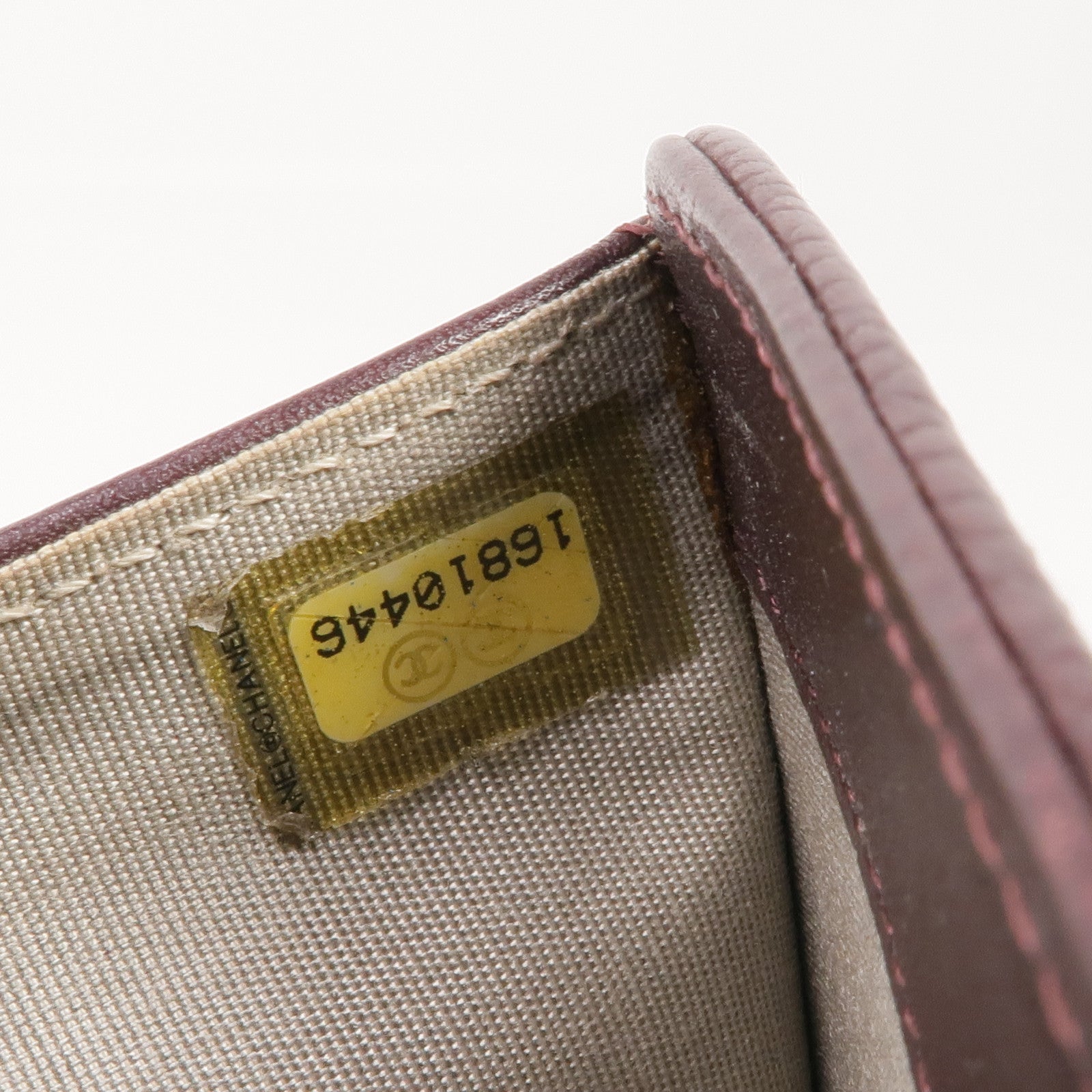 CHANEL 牛皮皮革Wallet銀扣錢包