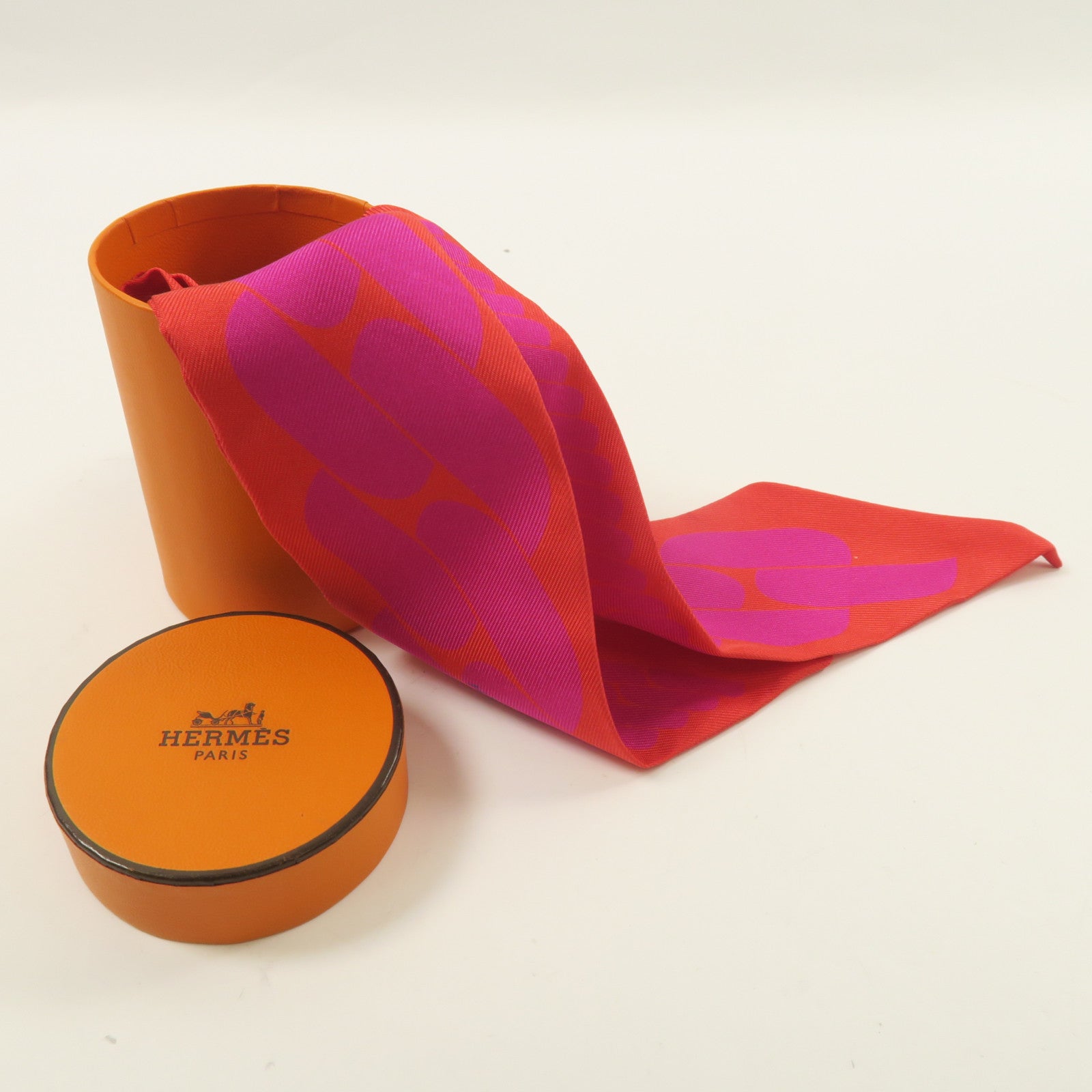 HERMES 【激減優惠】絲質Twilly絲巾
