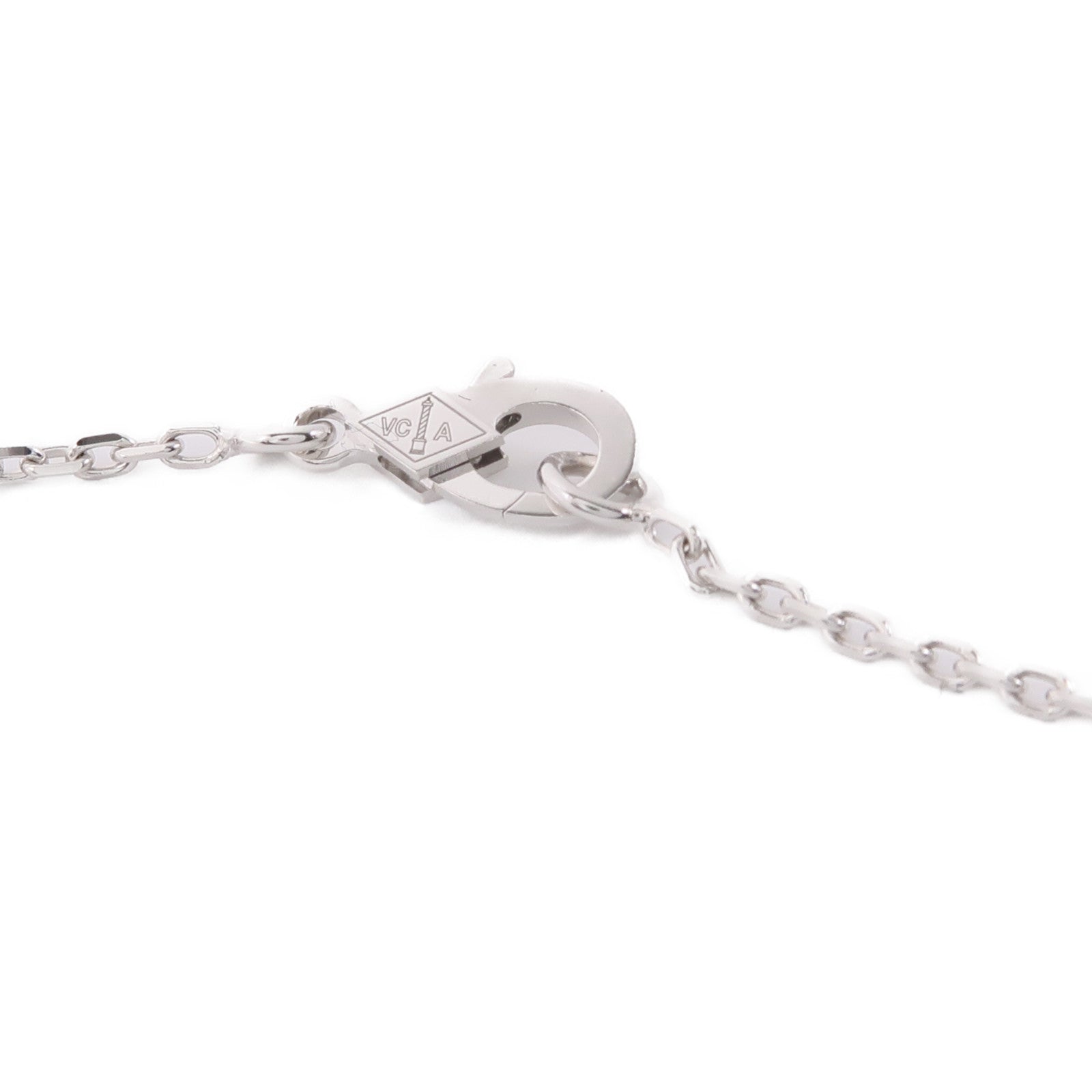 Van Cleef & Arpels 【激減優惠】18K白金Two Butterfly Pendant鑽石項鍊