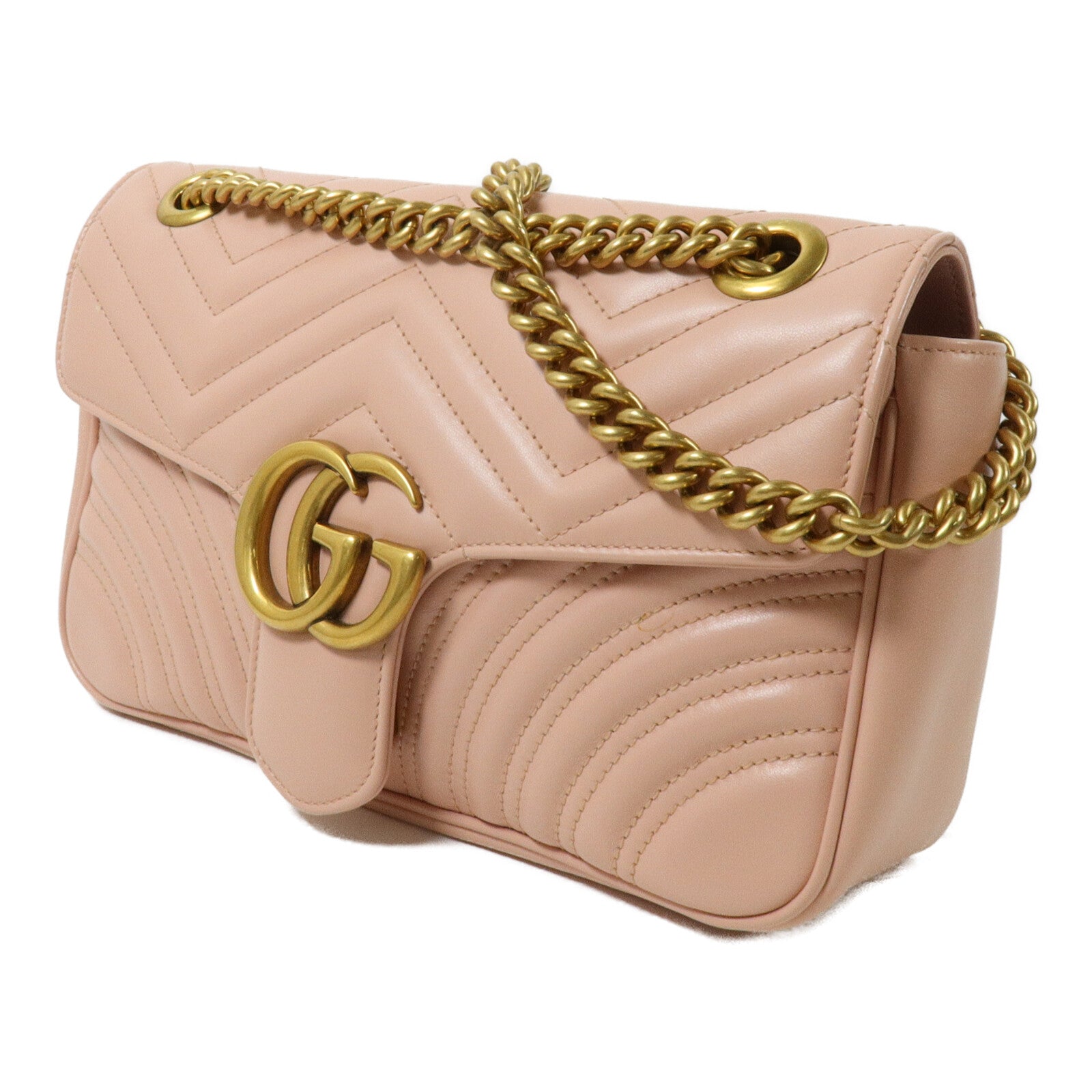 GUCCI GG Marmont Shoulder Bag鏈帶肩背袋