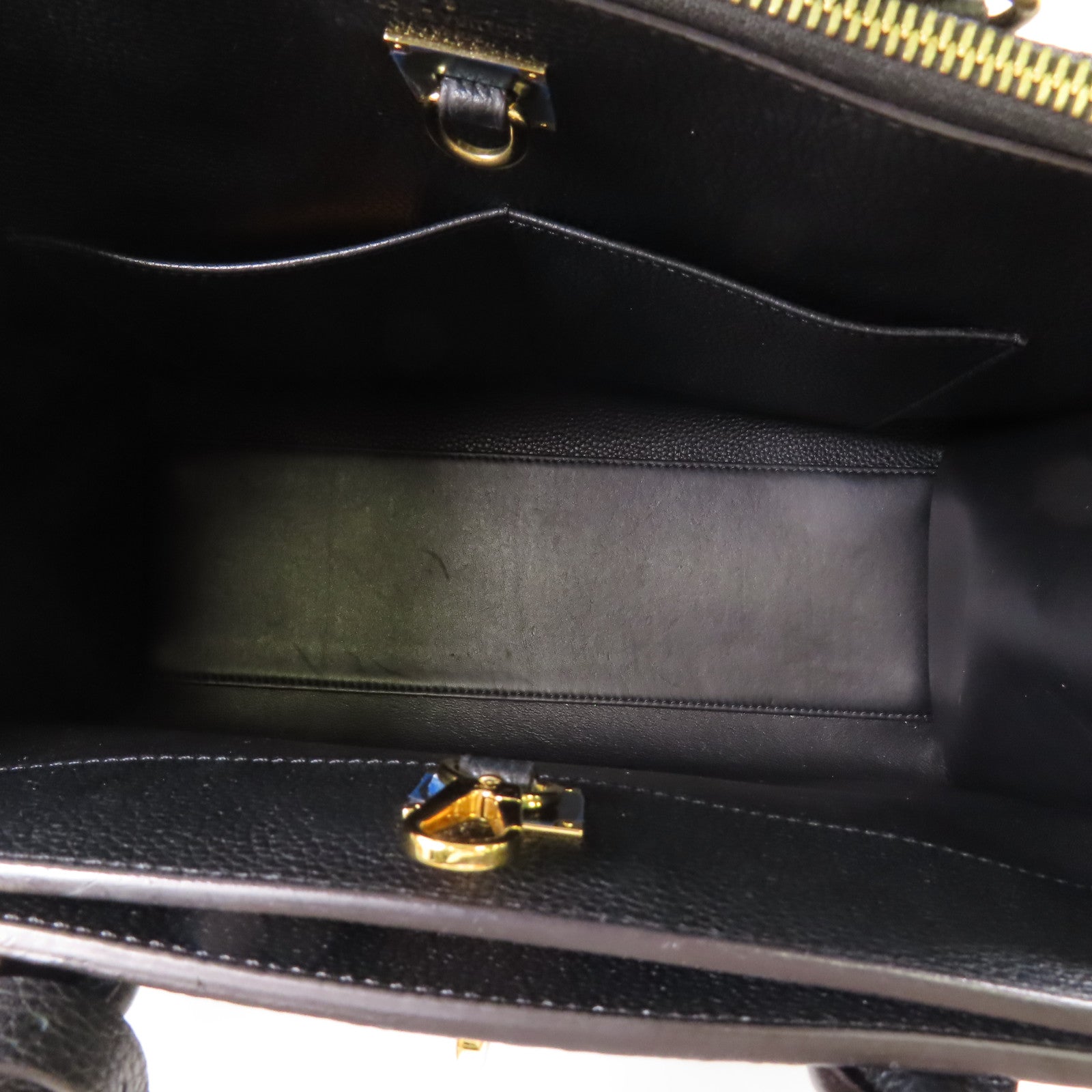 LOUIS VUITTON 皮革City Steamer MM金扣手挽肩背兩用袋