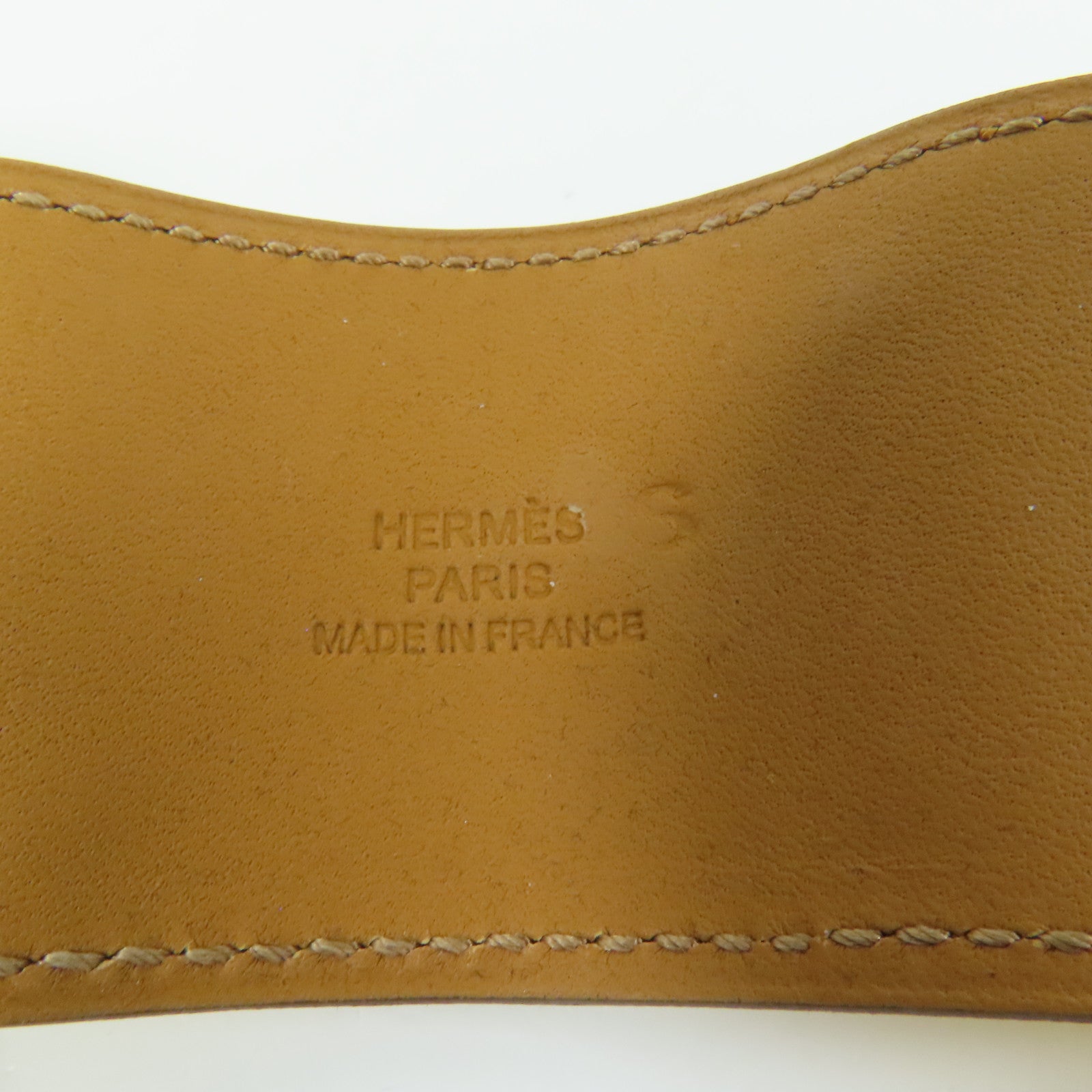 HERMES Swift皮革CDC Bracelet手鐲Hermes#S