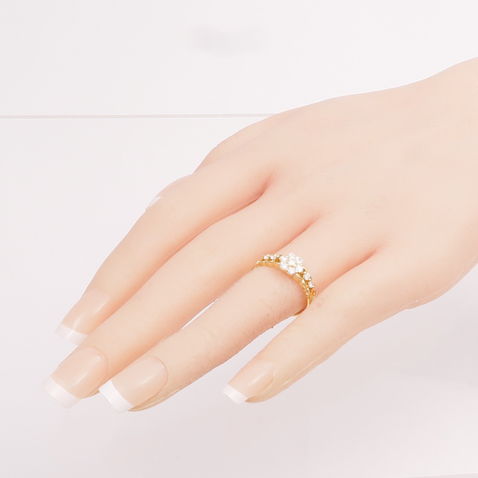 JEWELRY 【激減優惠】18K黃金Diamond Ring鑽石戒指US#6.75
