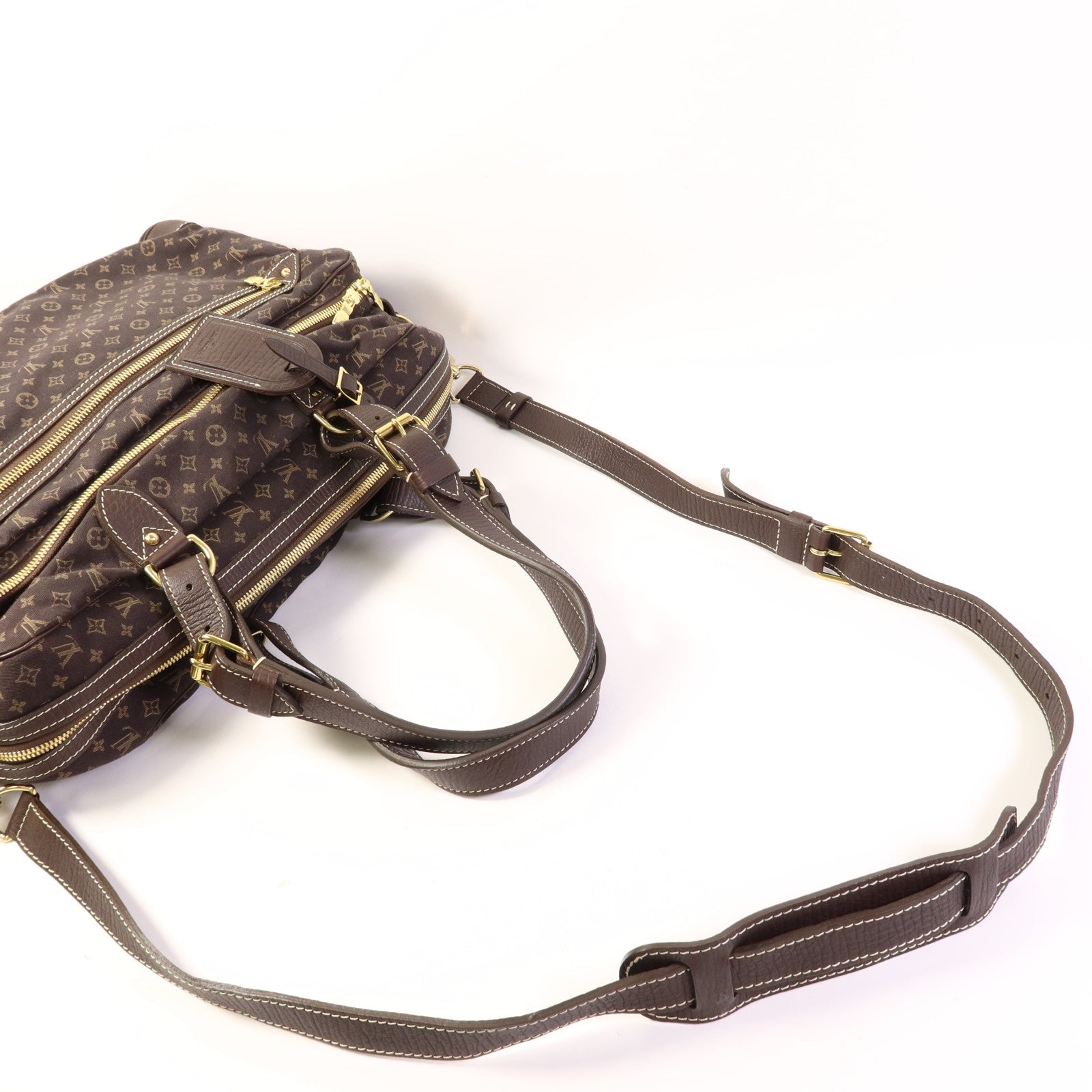 LOUIS VUITTON Monogram Idylle Mini Sac Langer金扣手挽肩背兩用袋