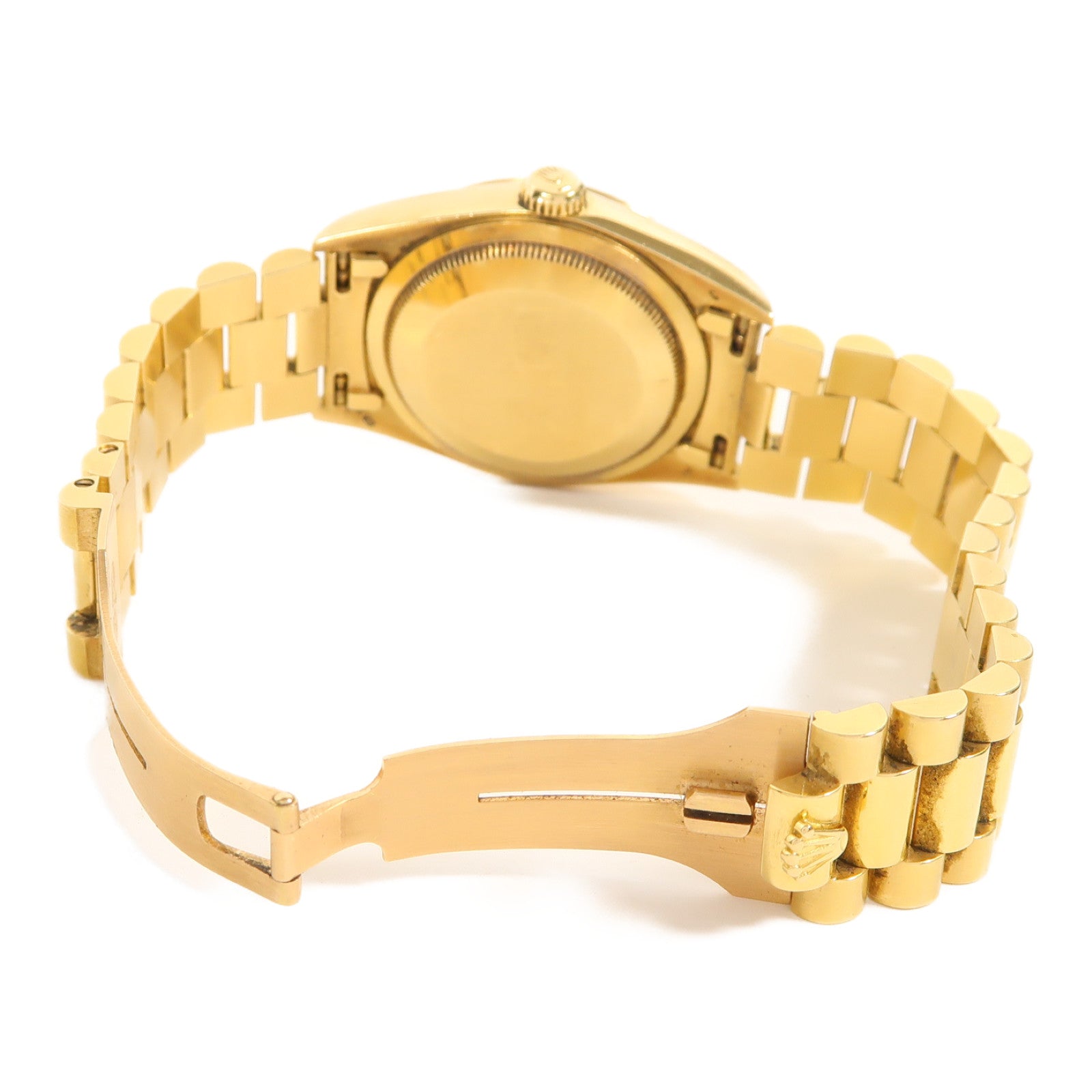 ROLEX Day-Date 18K黃金手錶自動機芯深藍色