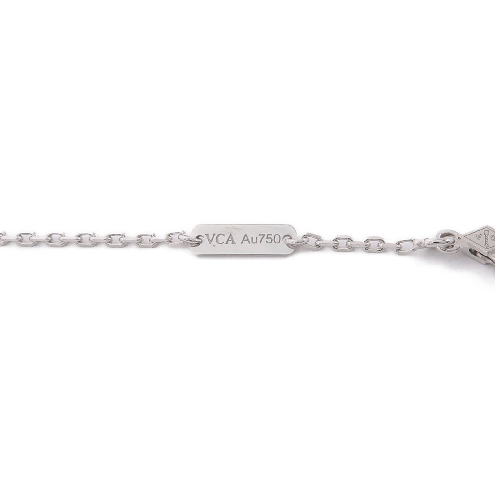 Van Cleef & Arpels Two Butterfly Pendant Necklace VCARO3M400 18K Gold Diamond