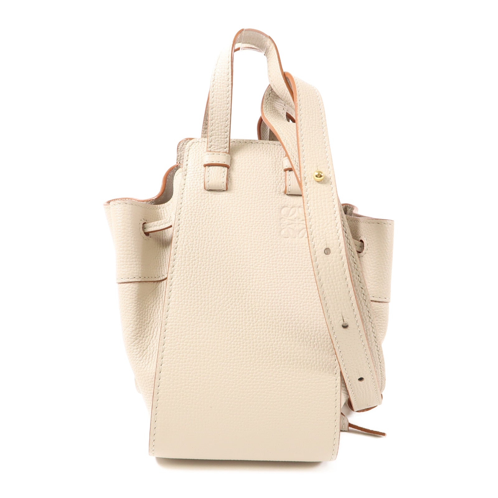 LOEWE 牛皮皮革Hammock DW Mini金扣手挽肩背兩用袋