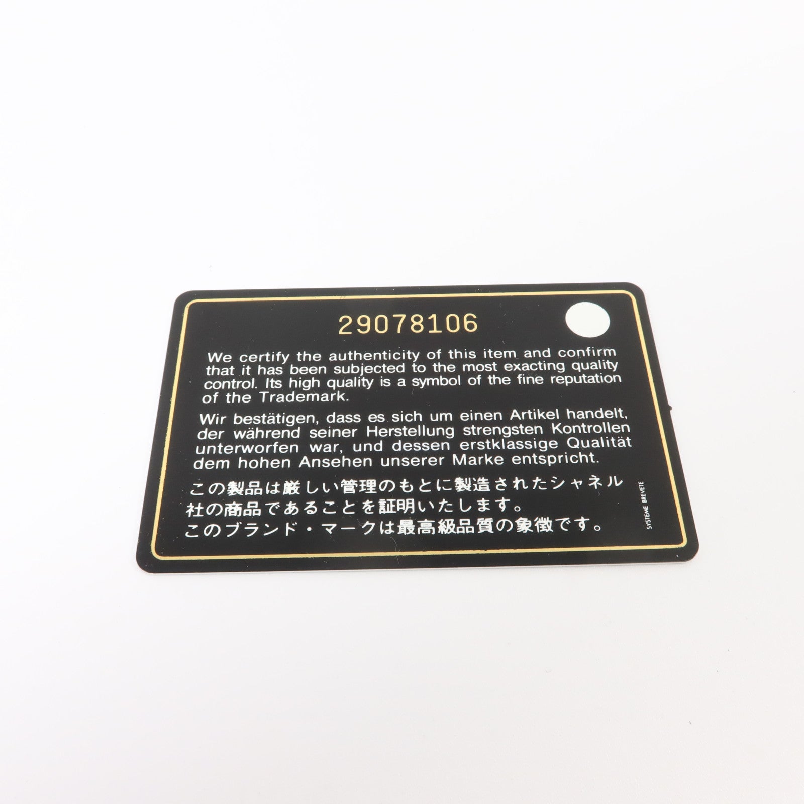 CHANEL 羊皮皮革Pouch銀扣小袋