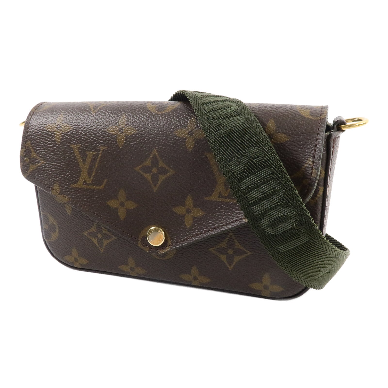 LOUIS VUITTON Monogram Felicie Strap & Go肩背袋